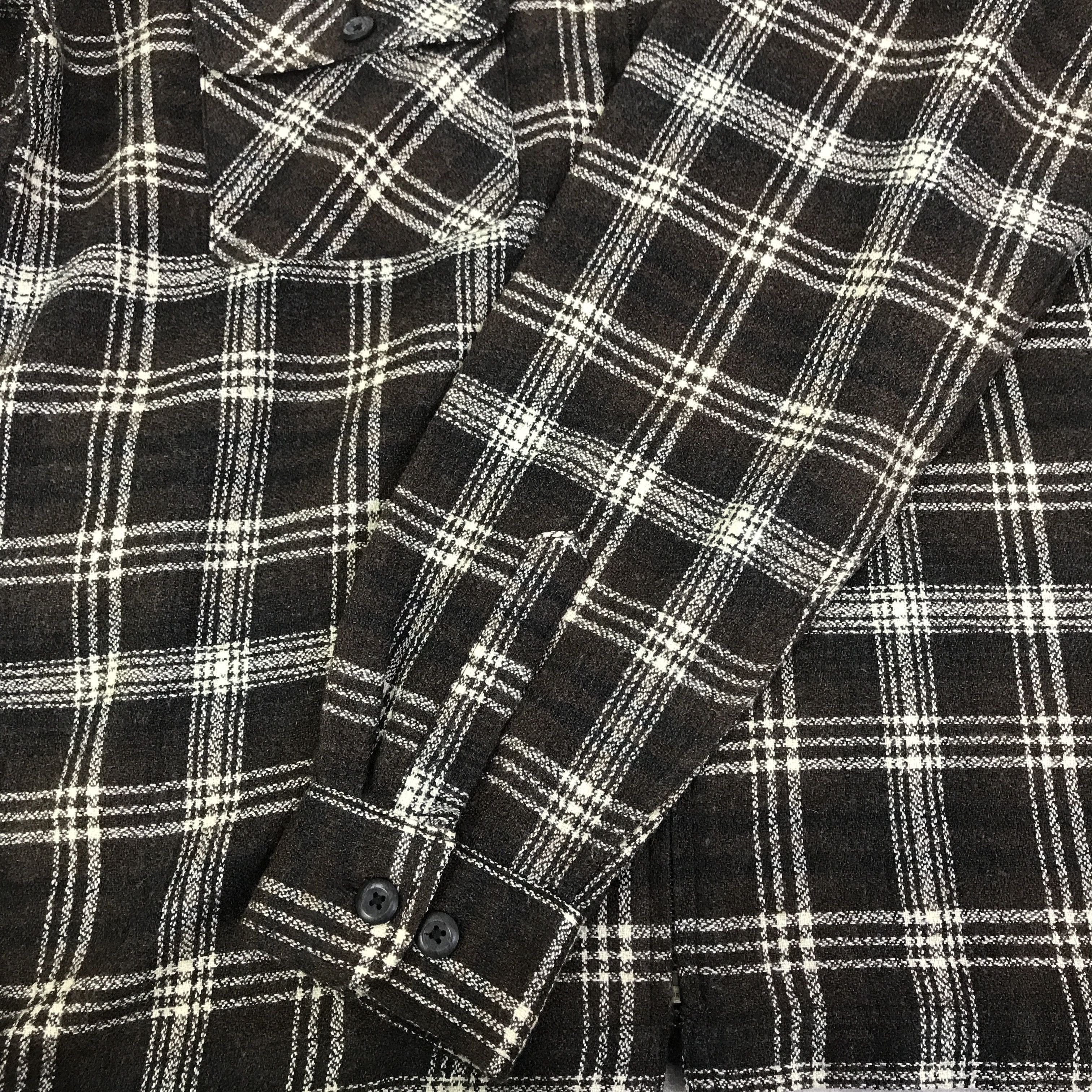 Japanese Brand Vintage Japanese Uniqlo Tartan design Jacket K116B3 Size US M / EU 48-50 / 2 - 8 Thumbnail