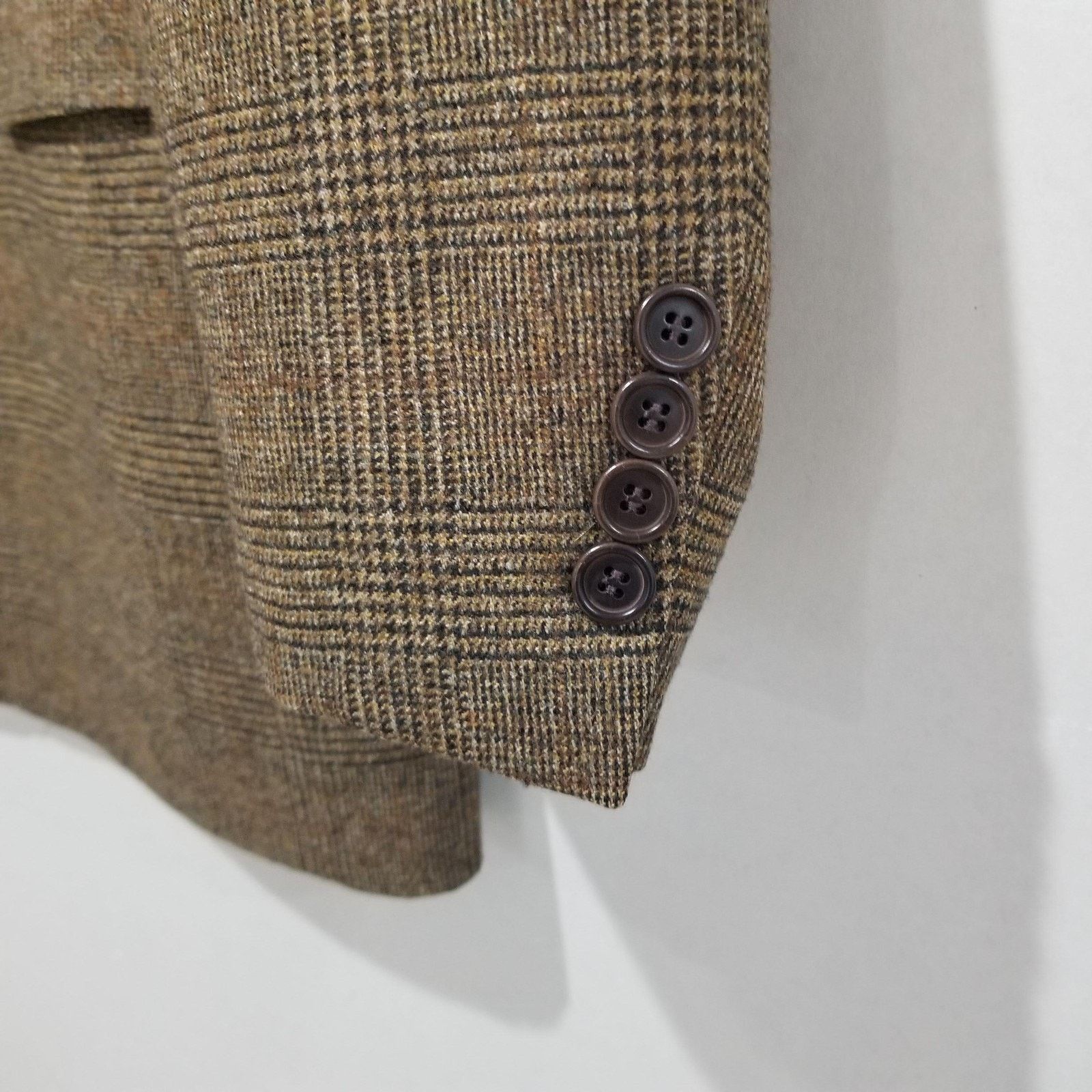 Brooks Brothers Brooks Brothers 48 Brown Loro Piana Rain System Sport Coat Size 48R - 6 Thumbnail