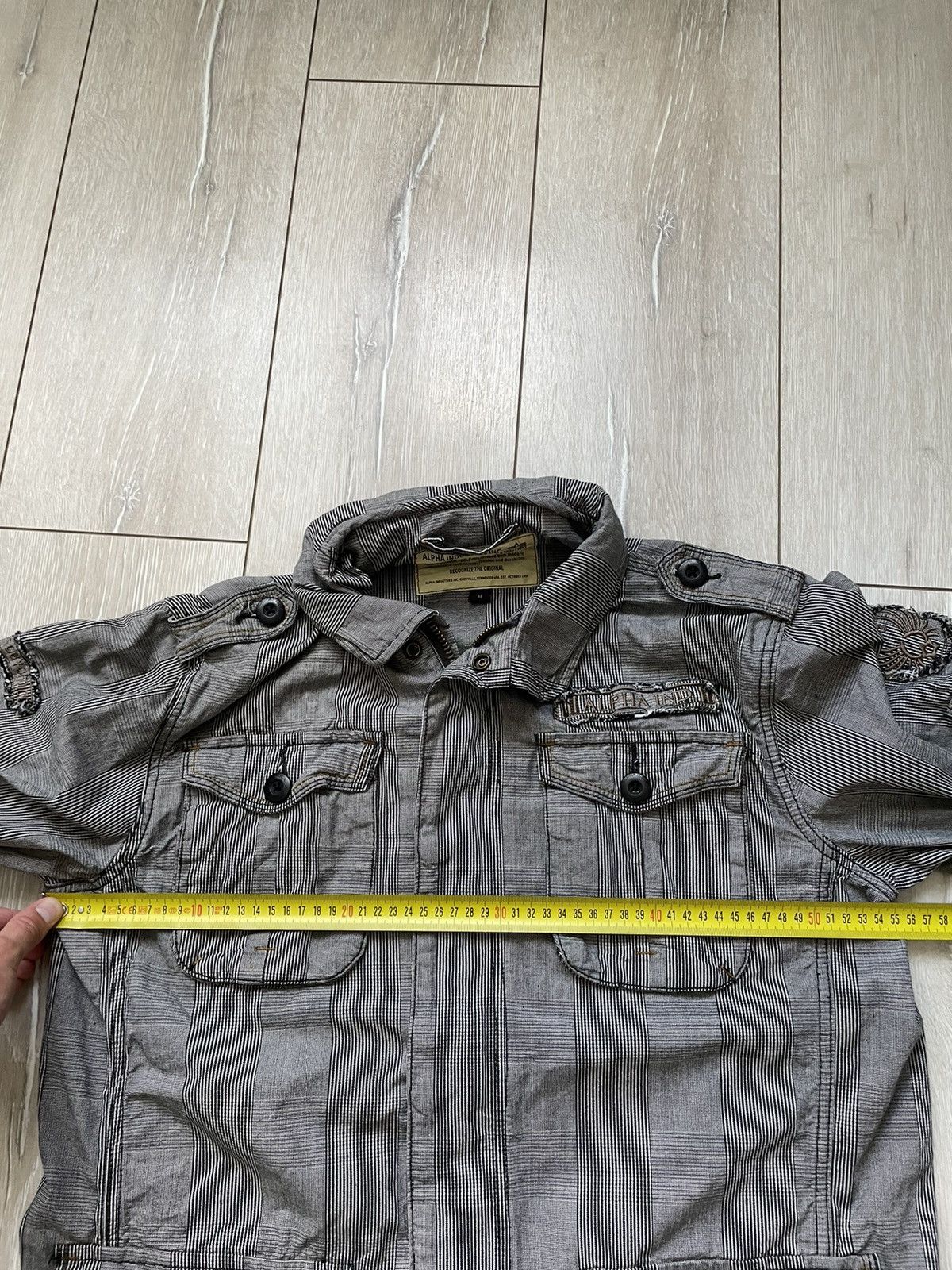 Alpha Industries × Vintage Vintage Alpha Industries Knoxville Military Jacket Size US M / EU 48-50 / 2 - 13 Thumbnail