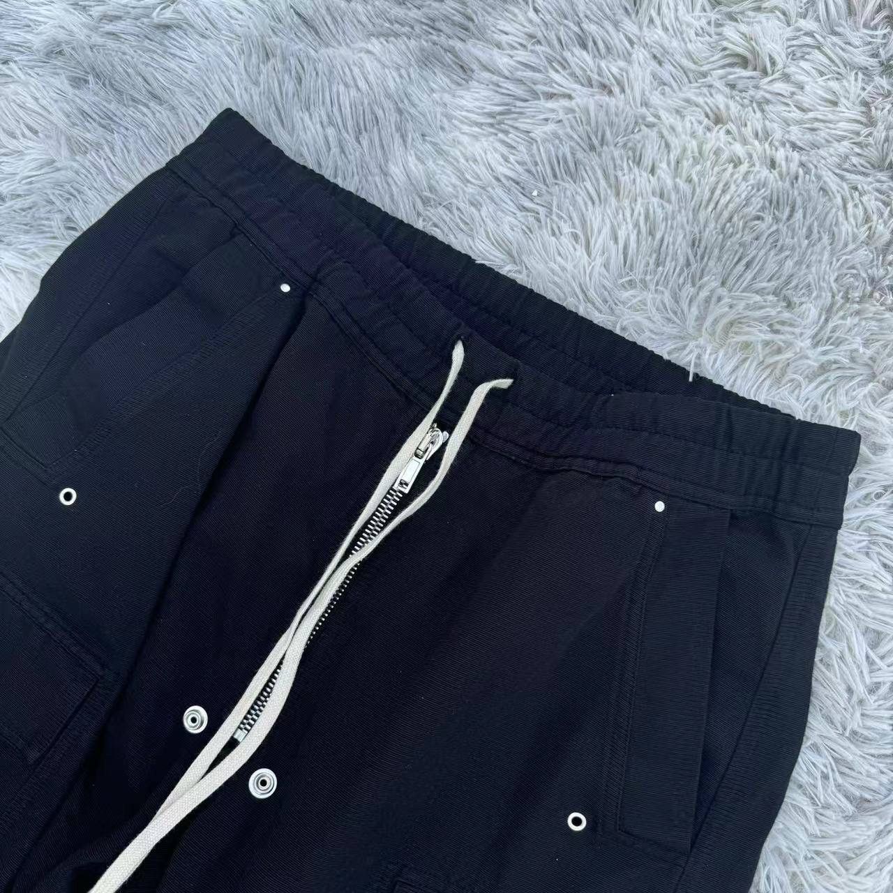 Rick Owens rick owens 24ss cargo black Size US 33 - 2 Thumbnail