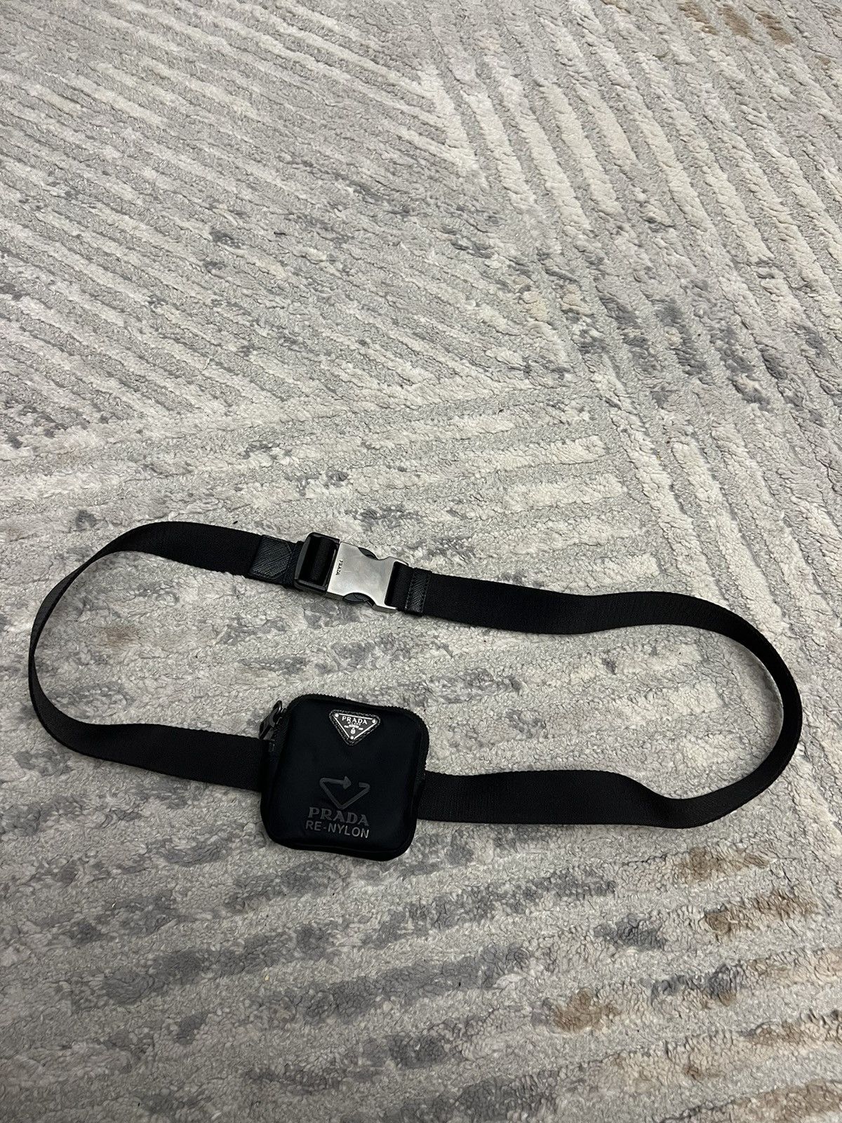 Prada Prada Nylon Utility Pouch Belt Size ONE SIZE - 1 Thumbnail