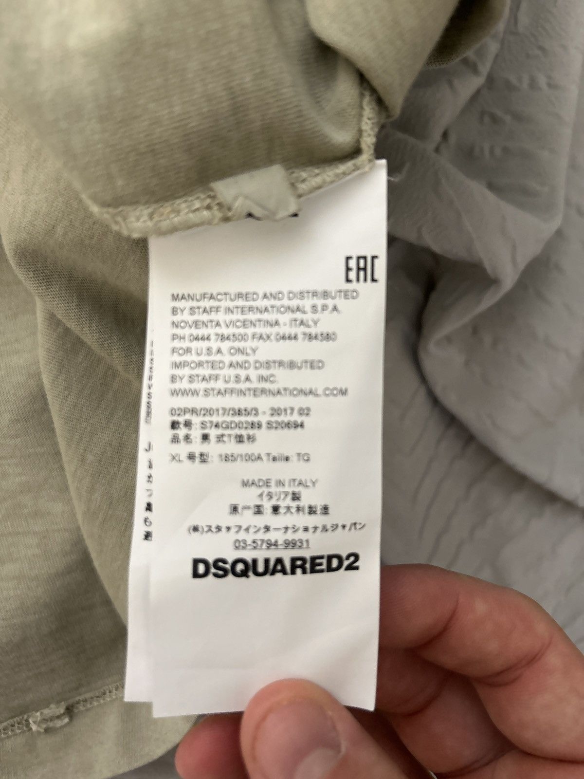 Dsquared2 Dsquared2 t shirt Size US XL / EU 56 / 4 - 3 Thumbnail