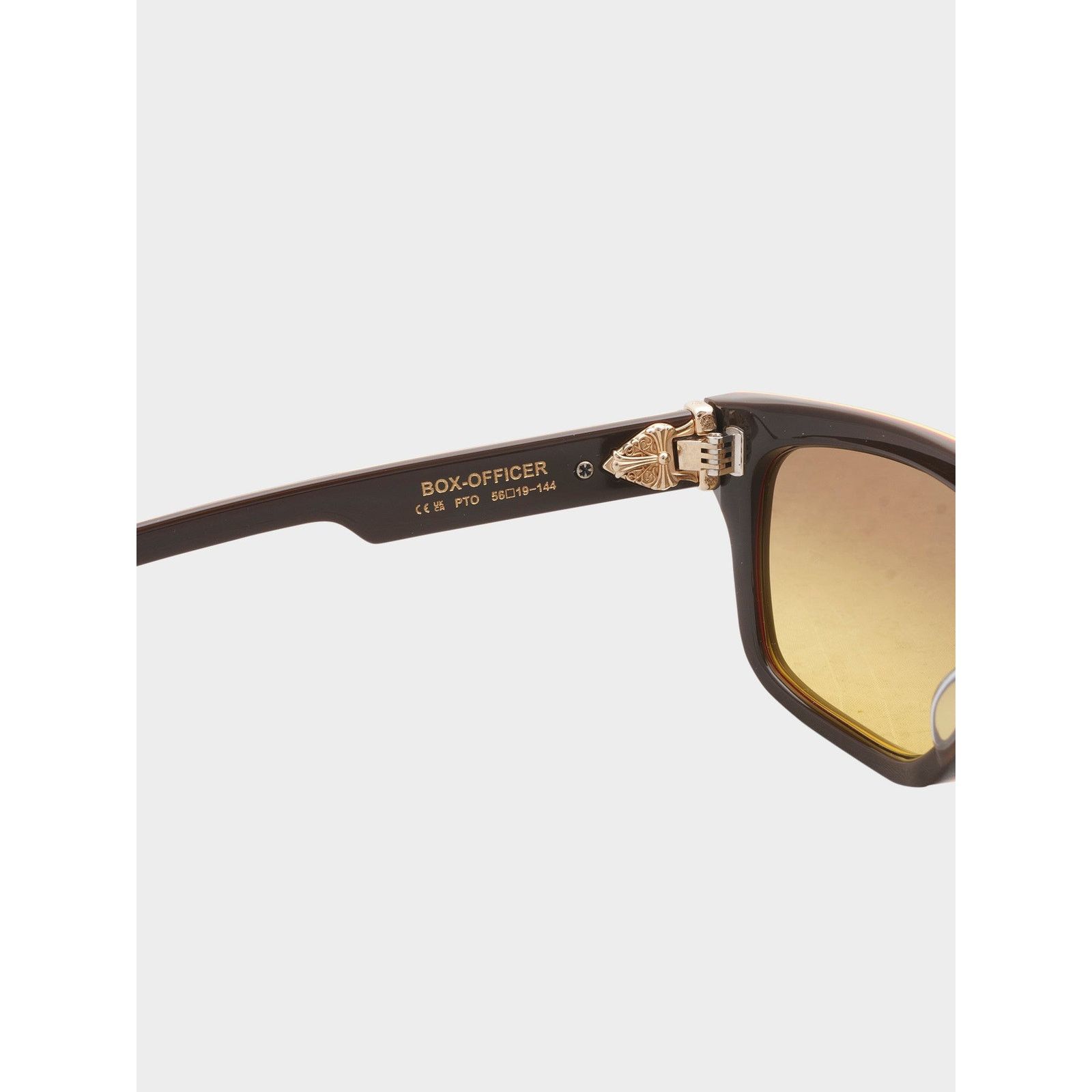 Chrome Hearts Box Officer Sunglasses Size ONE SIZE - 6 Thumbnail