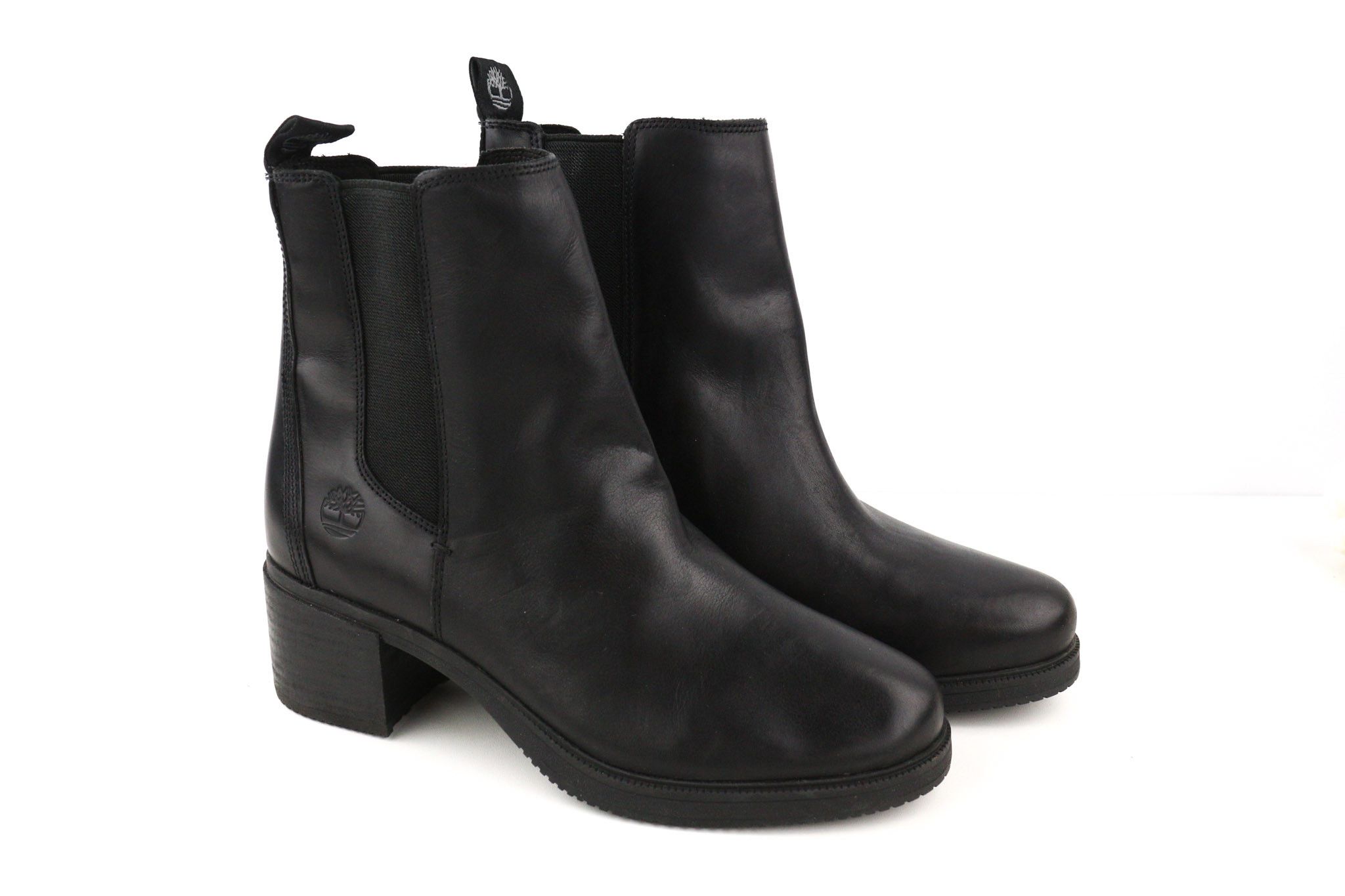 Timberland A25B1 UK6/UK7 Black Leather Heel ReBOTL 80872 Size US 6.5 / IT 36.5 - 1 Thumbnail