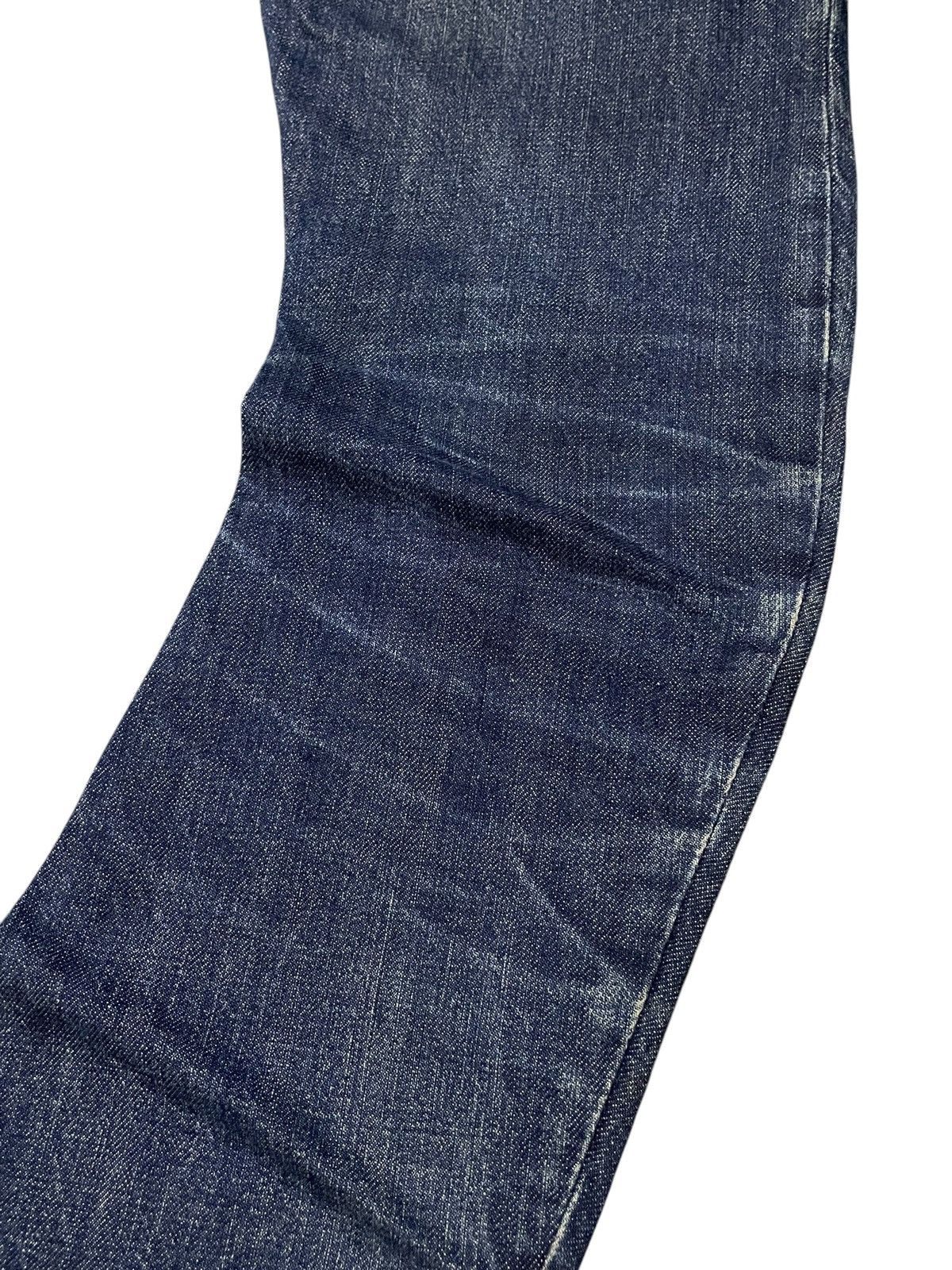 Attachment Attachment Japan Spiral Curved Stacked Leg Long Seam Jeans Size US 30 / EU 46 - 17 Thumbnail