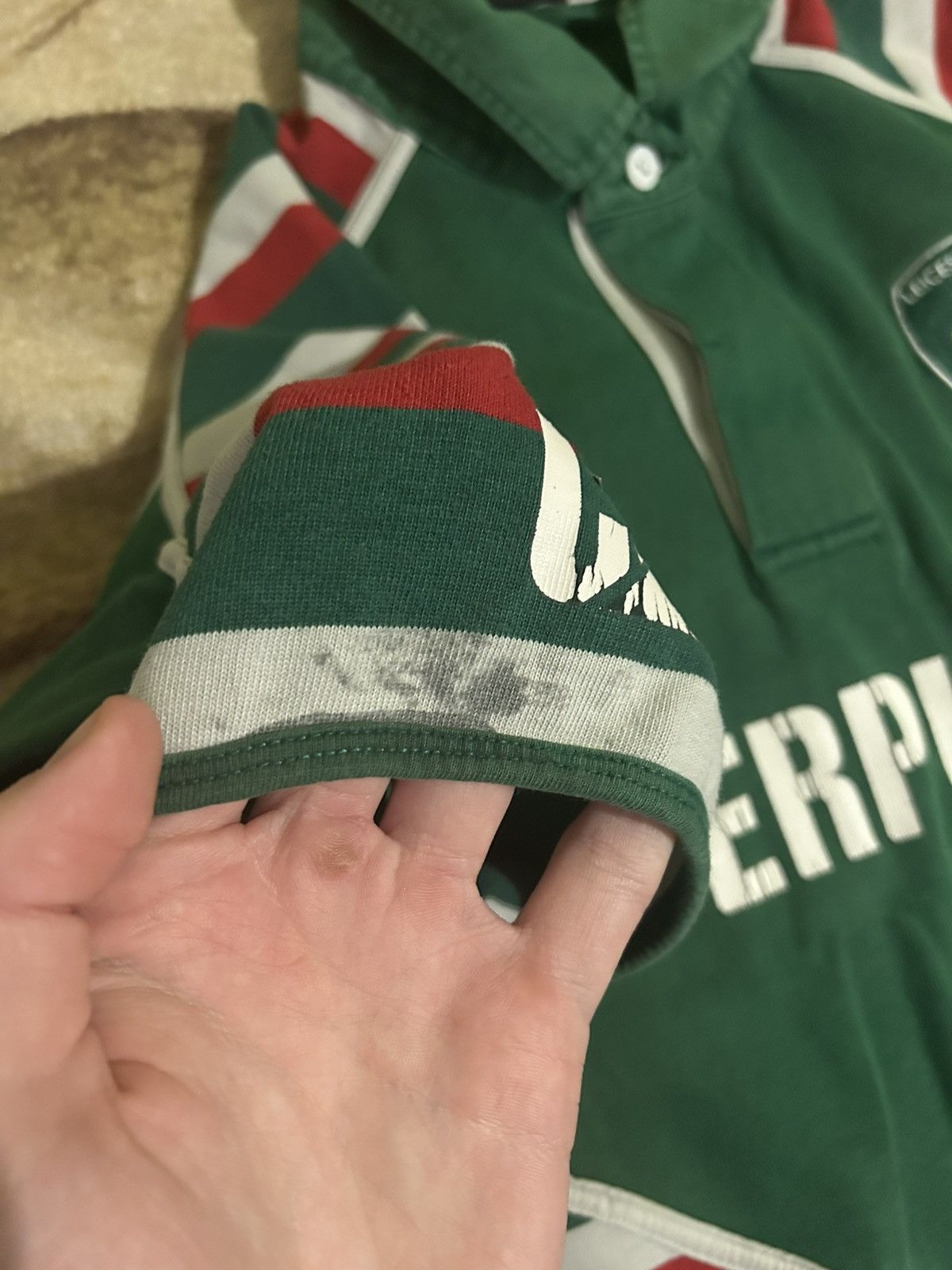Canterbury of New Zealand × Vintage Canterbury Leicester Tigers Rugby Jersey Football T-shirt Size US M / EU 48-50 / 2 - 11 Thumbnail