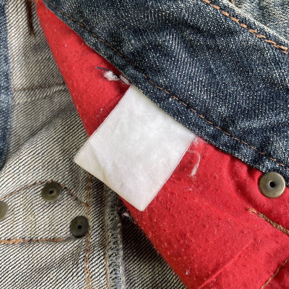 Southpole Y2K CRUX DENIM BAGGY BUCKLE DISTRESSED JEANS LONDON FLAG Size US 32 / EU 48 - 7 Thumbnail
