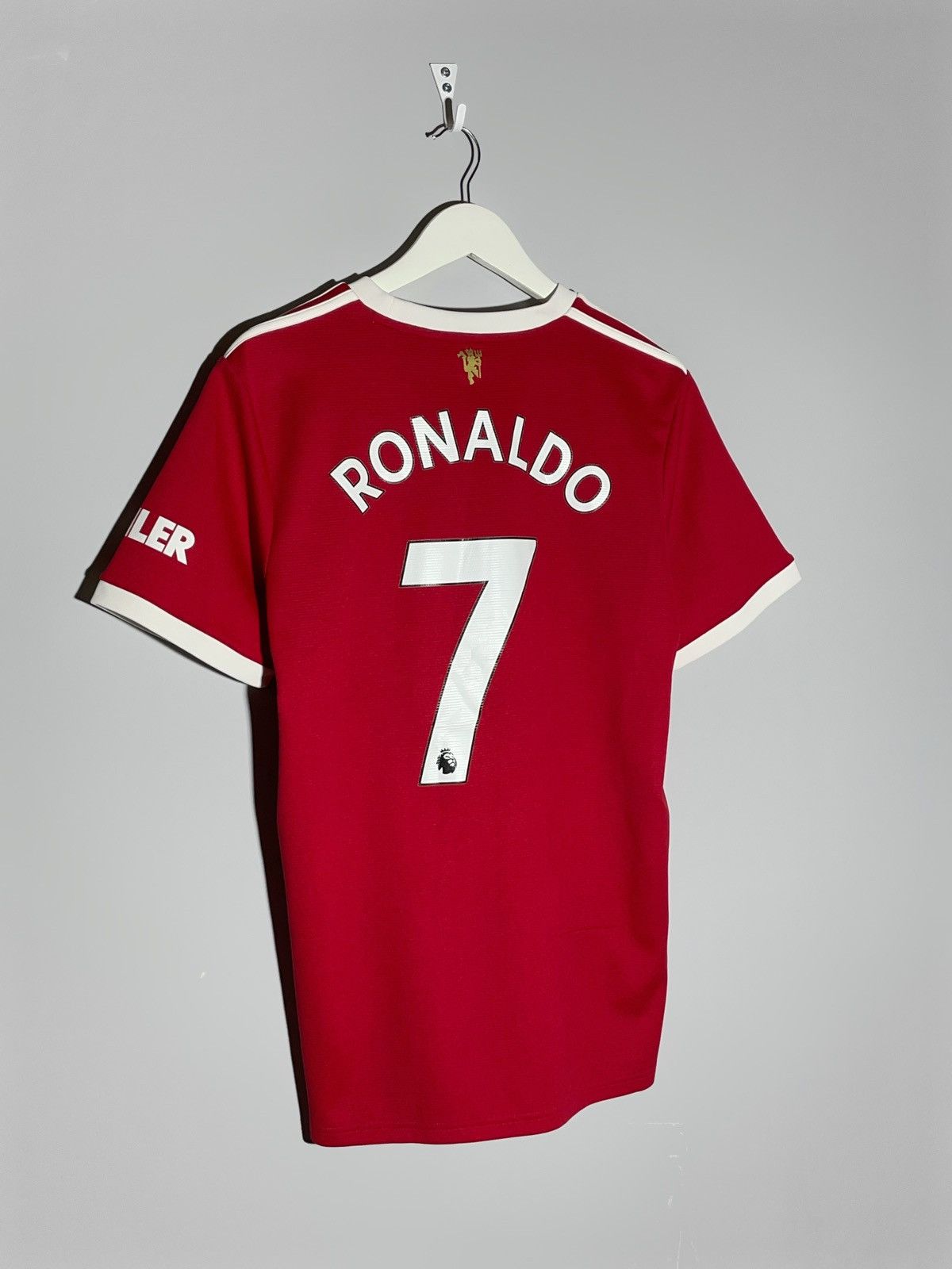 Adidas #7 Ronaldo Manchester United 2021/22 Adidas Football Shirt Size US L / EU 52-54 / 3 - 1 Thumbnail