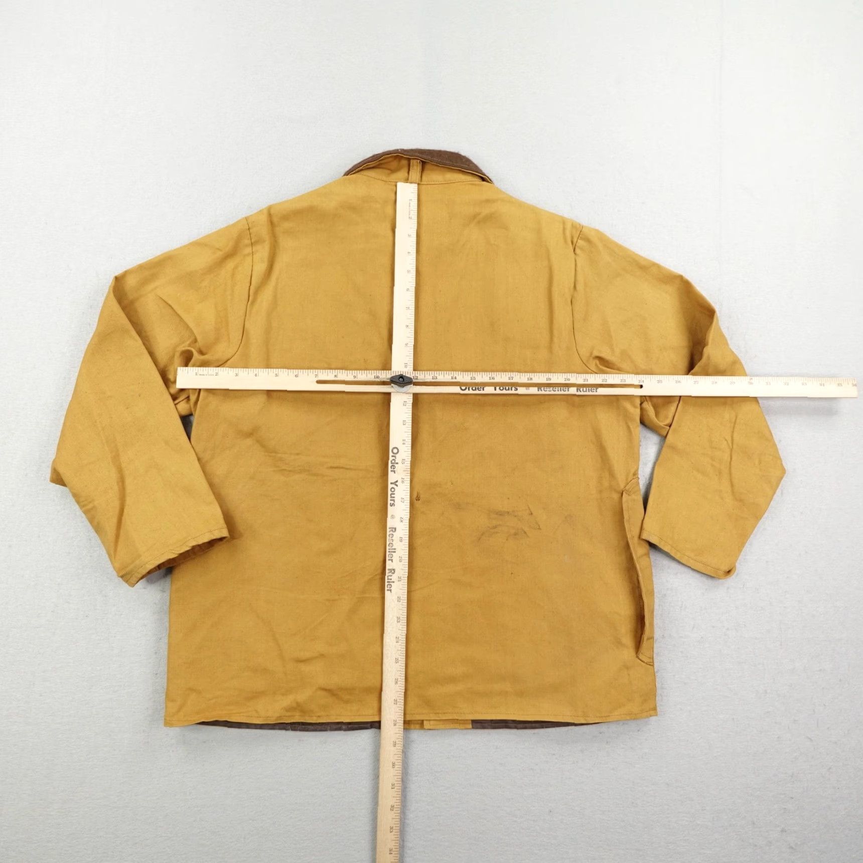 Vintage VINTAGE Black Sheep Jacket Mens Medium Brown Canvas Outdoor Hunting Overcoat Size US M / EU 48-50 / 2 - 6 Thumbnail