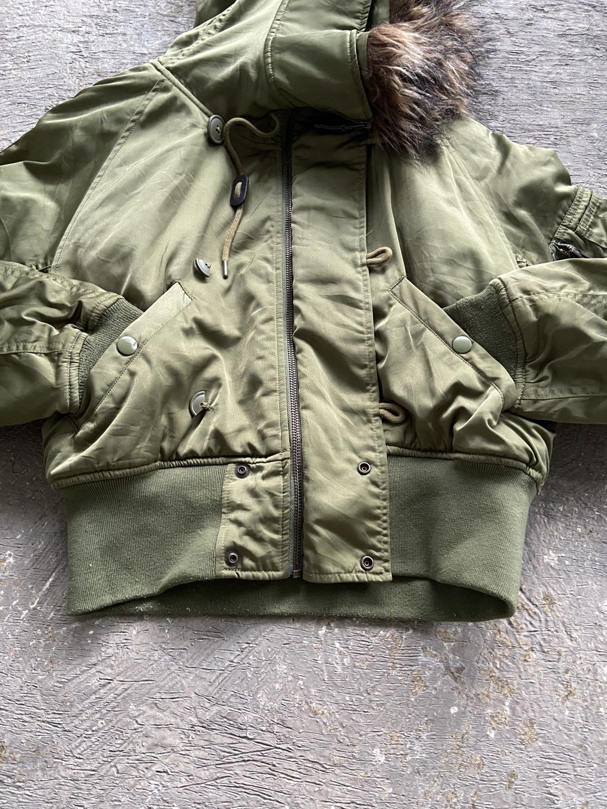 14th Addiction 2000s Azul by Moussy - Cyber Apocalypse Style Fur Jacket Size US S / EU 44-46 / 1 - 16 Thumbnail