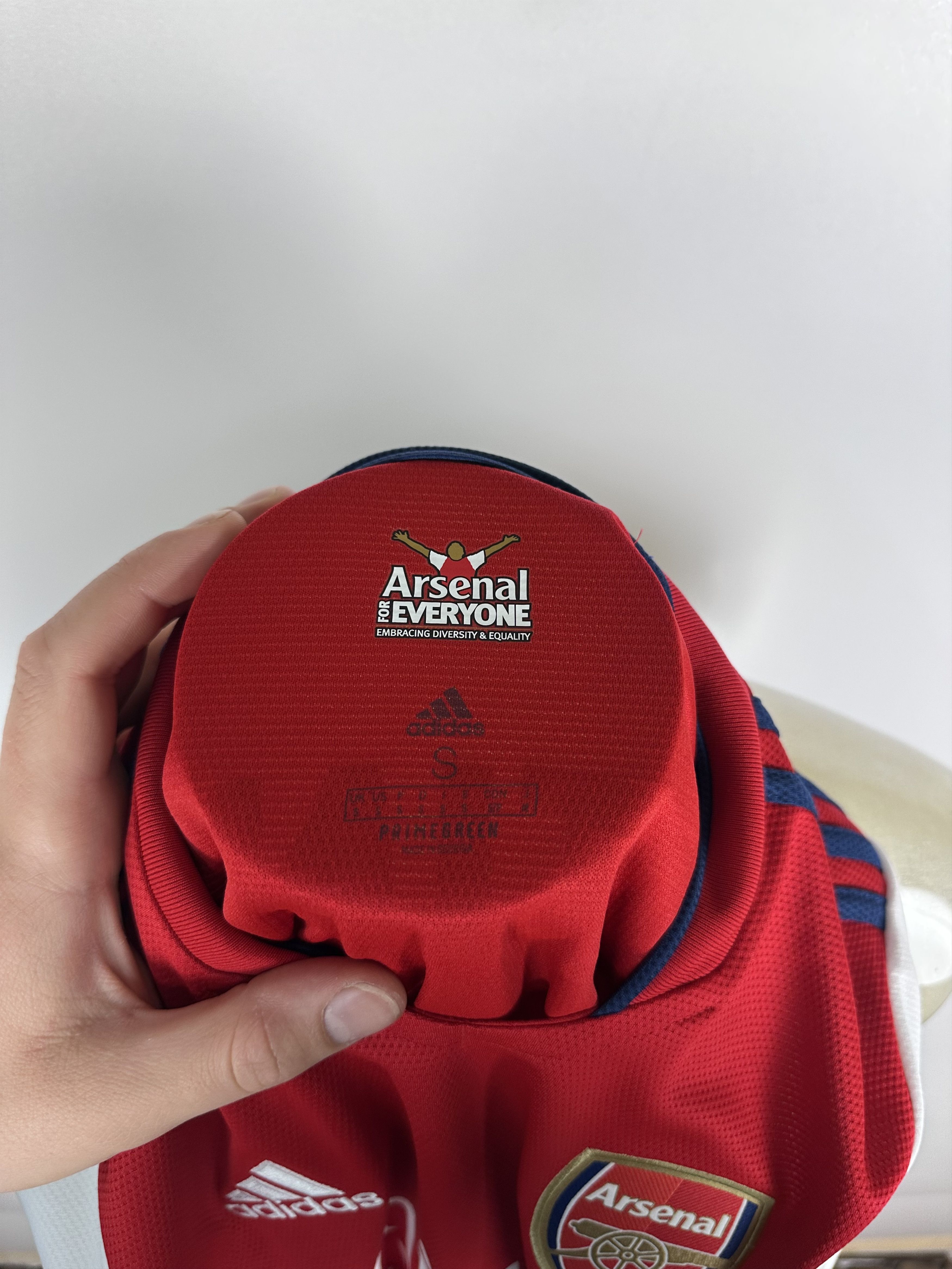 Adidas ARSENAL LONDON 2021 22 FOOTBALL SHIRT JERSEY #35 Martinelli Size US S / EU 44-46 / 1 - 11 Thumbnail