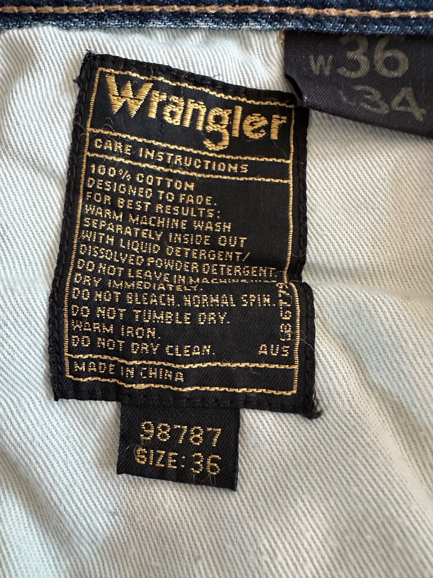 Wrangler Wrangler slim jeans Size US 36 / EU 52 - 3 Thumbnail