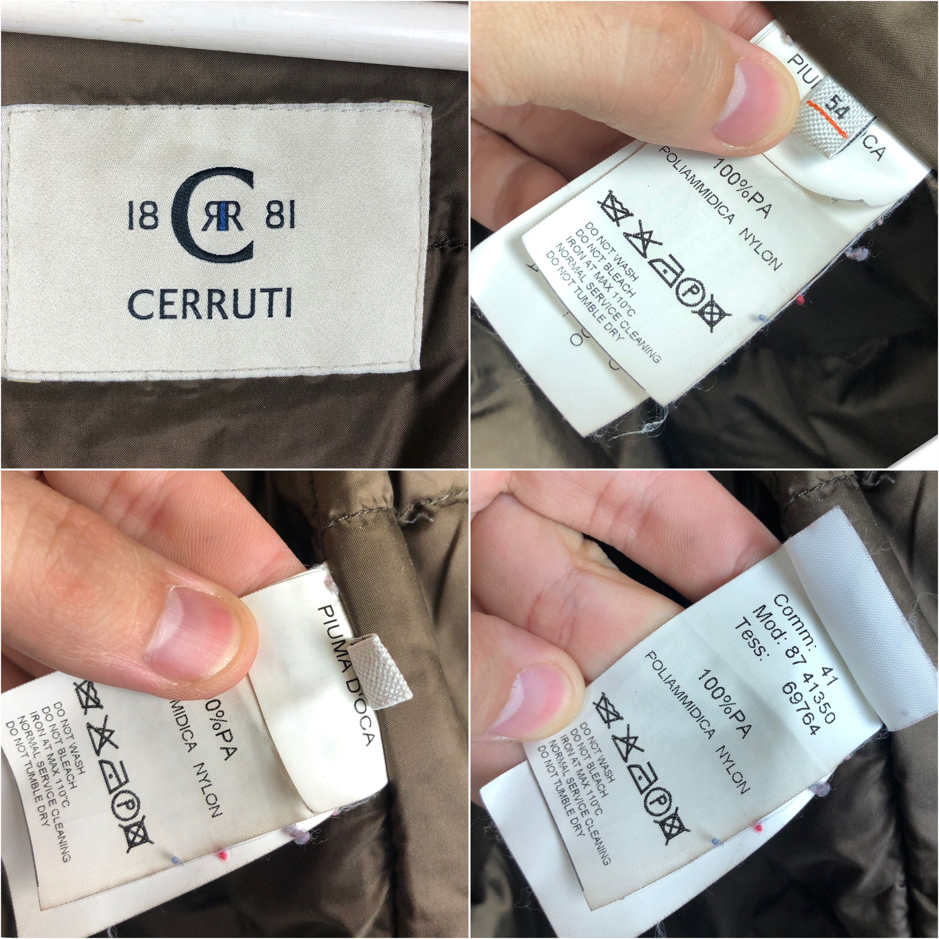 Cerruti 1881 Cerruti 1881 Italian Jacket Zip Brown size 54 Size US L / EU 52-54 / 3 - 11 Thumbnail