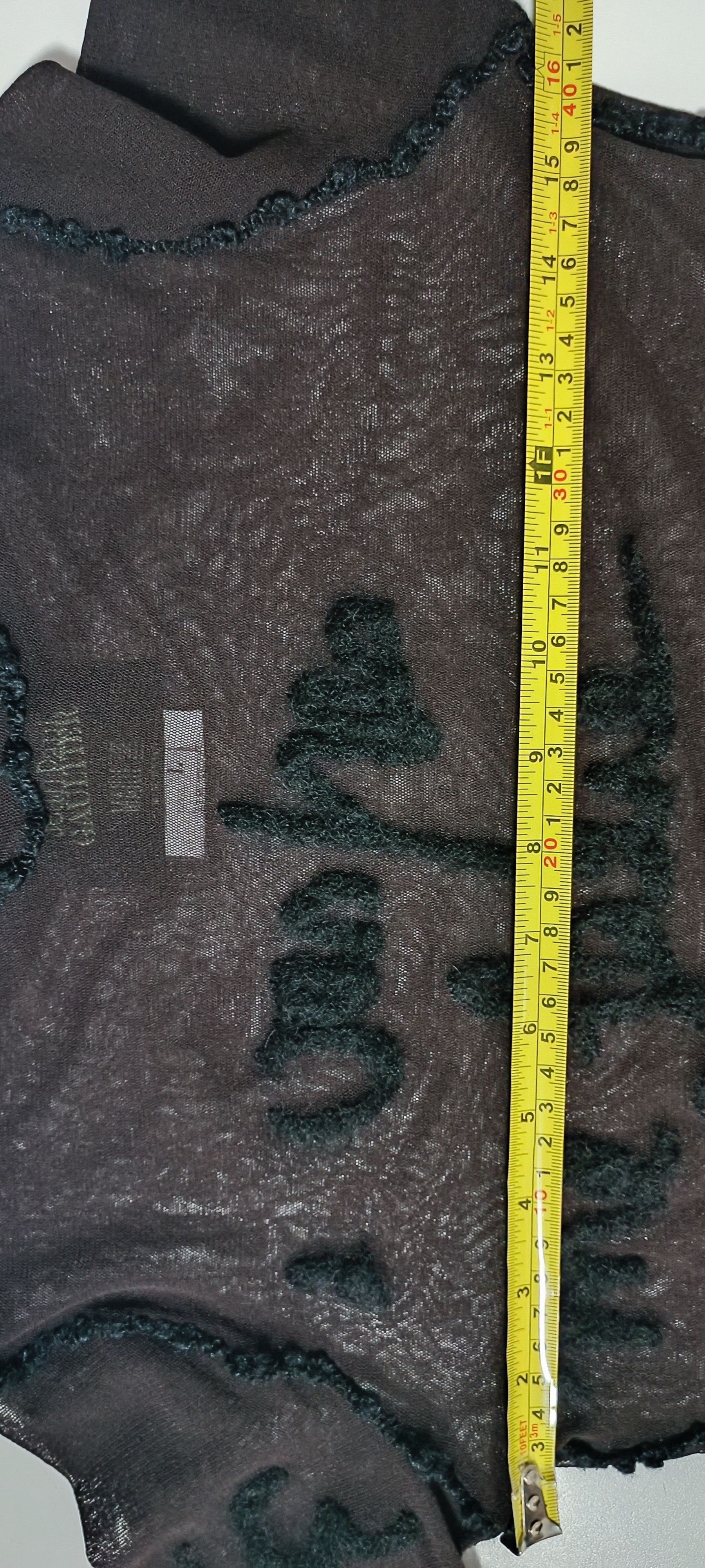 Jean Paul Gaultier Fall2001 - Iconic wool word top Size L / US 10 / IT 46 - 8 Thumbnail