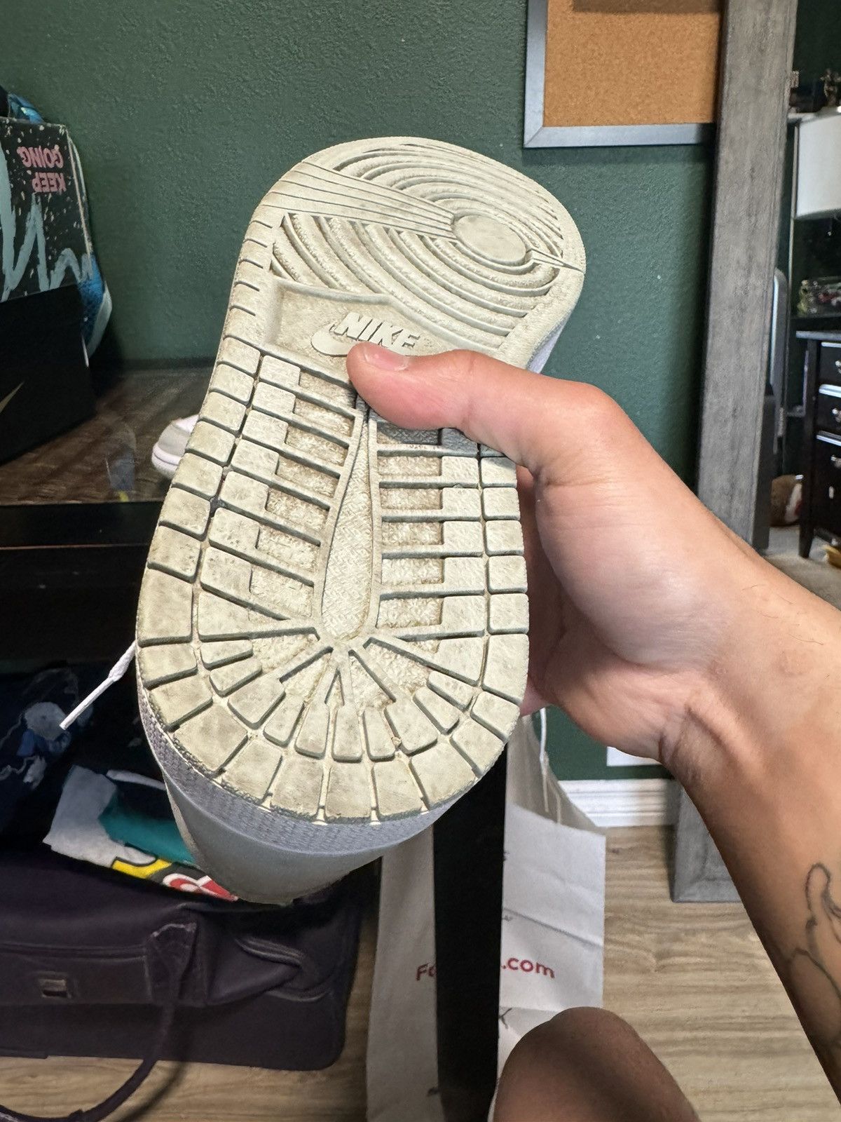 Jordan Brand × Nike WMNS Jordan 1 ‘Sea foam’ 2021 Size US 7.5 / EU 40-41 - 15 Thumbnail