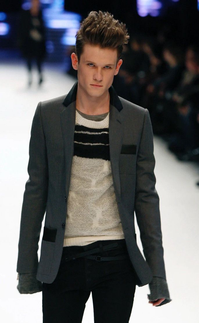 Dior Hedi Slimane Dior Homme AW07 Navigate Mohair Sweater | Grailed