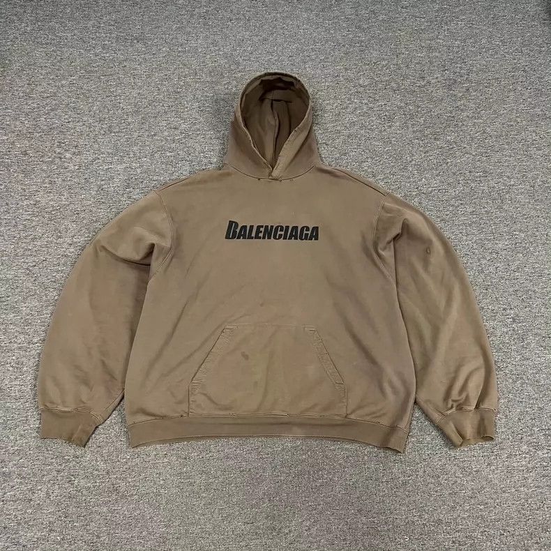 Balenciaga Destroy Logo hooded sweater