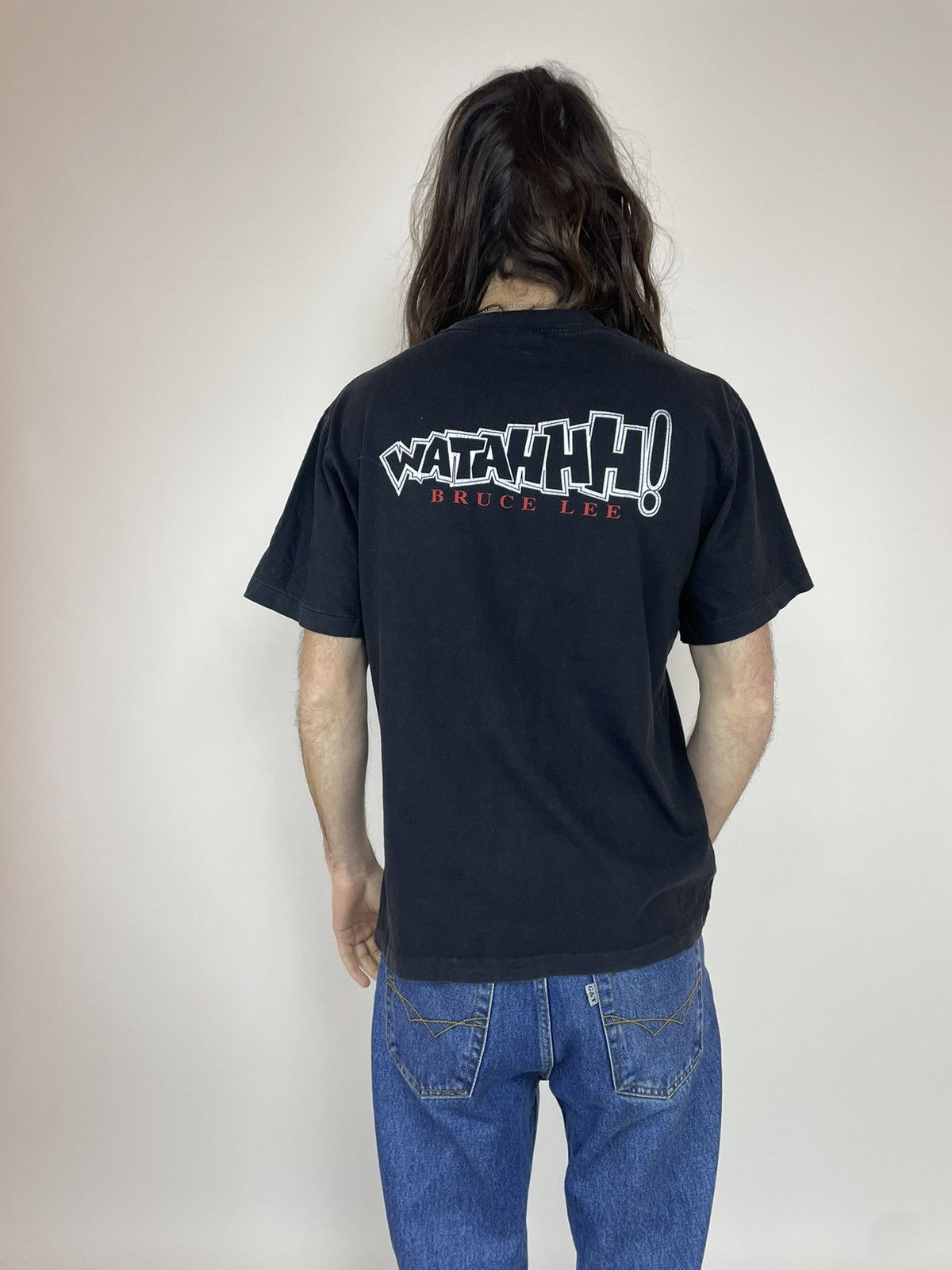 Vintage Vintage Bruce Lee Metal Heaven T-Shirt Size L Size US L / EU 52-54 / 3 - 4 Thumbnail