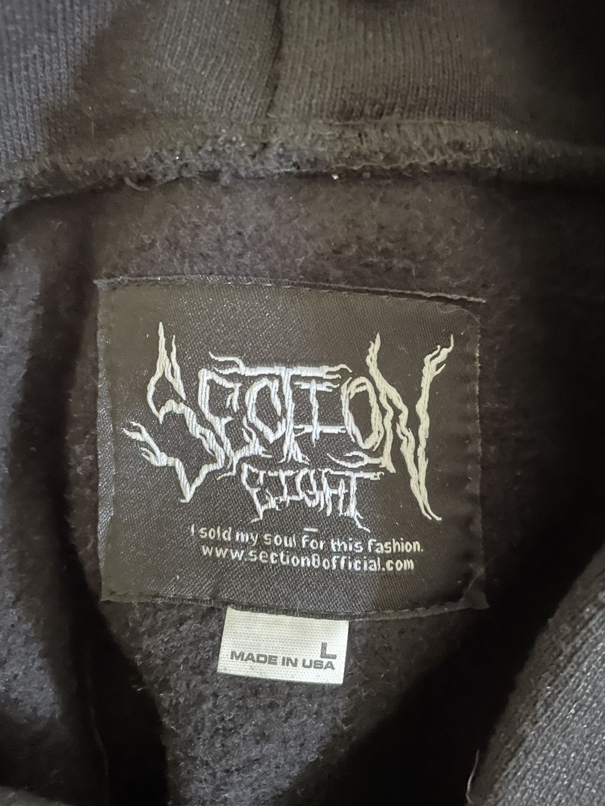 Section 8 Section 8 Spiderlogo Hoodie Size US L / EU 52-54 / 3 - 3 Thumbnail