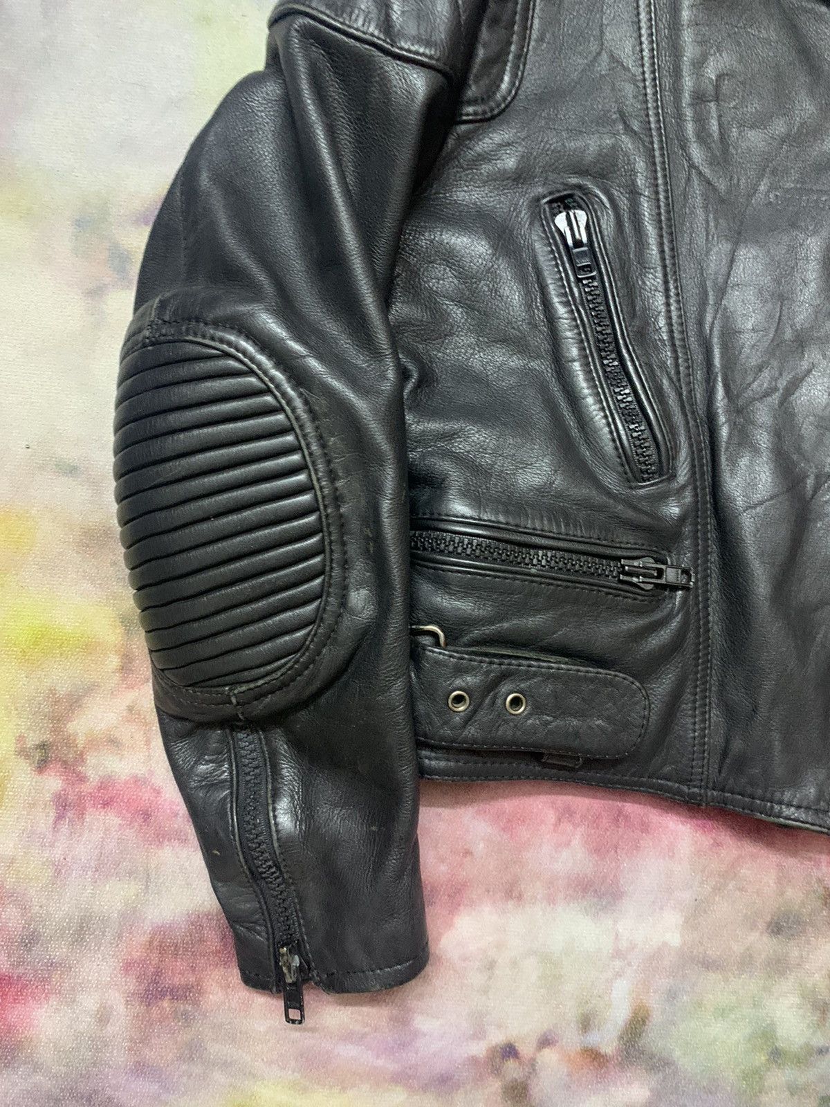 Vintage Biker Leather Cafe Racer Jacket Size US S / EU 44-46 / 1 - 3 Thumbnail