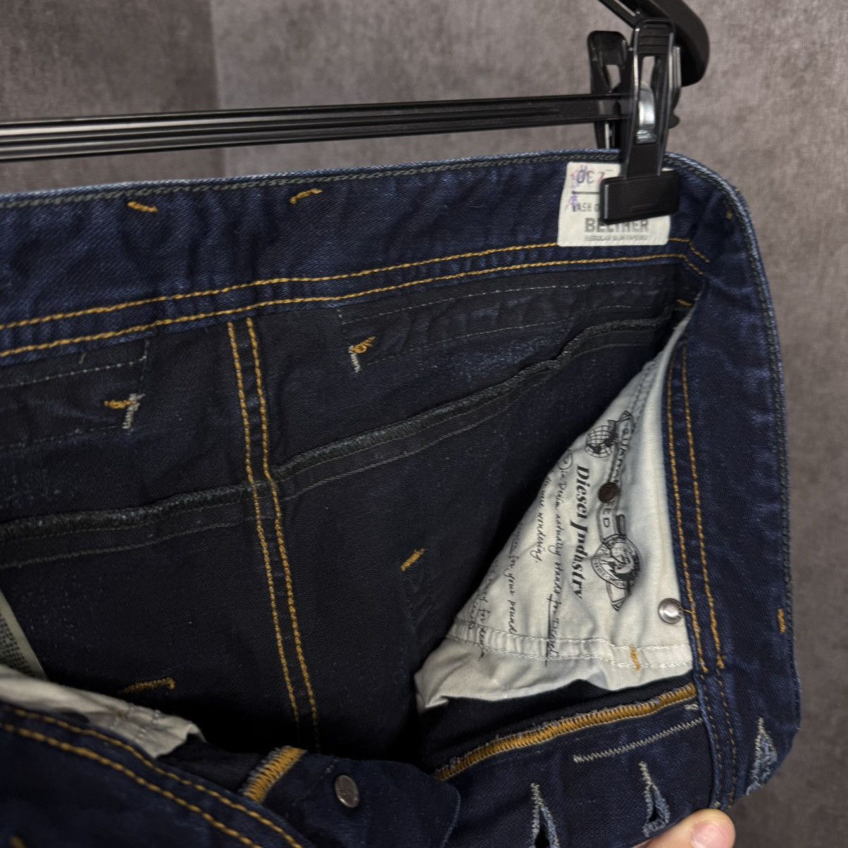 Diesel × Jean × Vintage Vintage Diesel Jeans Denim Pants size 29 x 30 Size US 29 - 7 Thumbnail