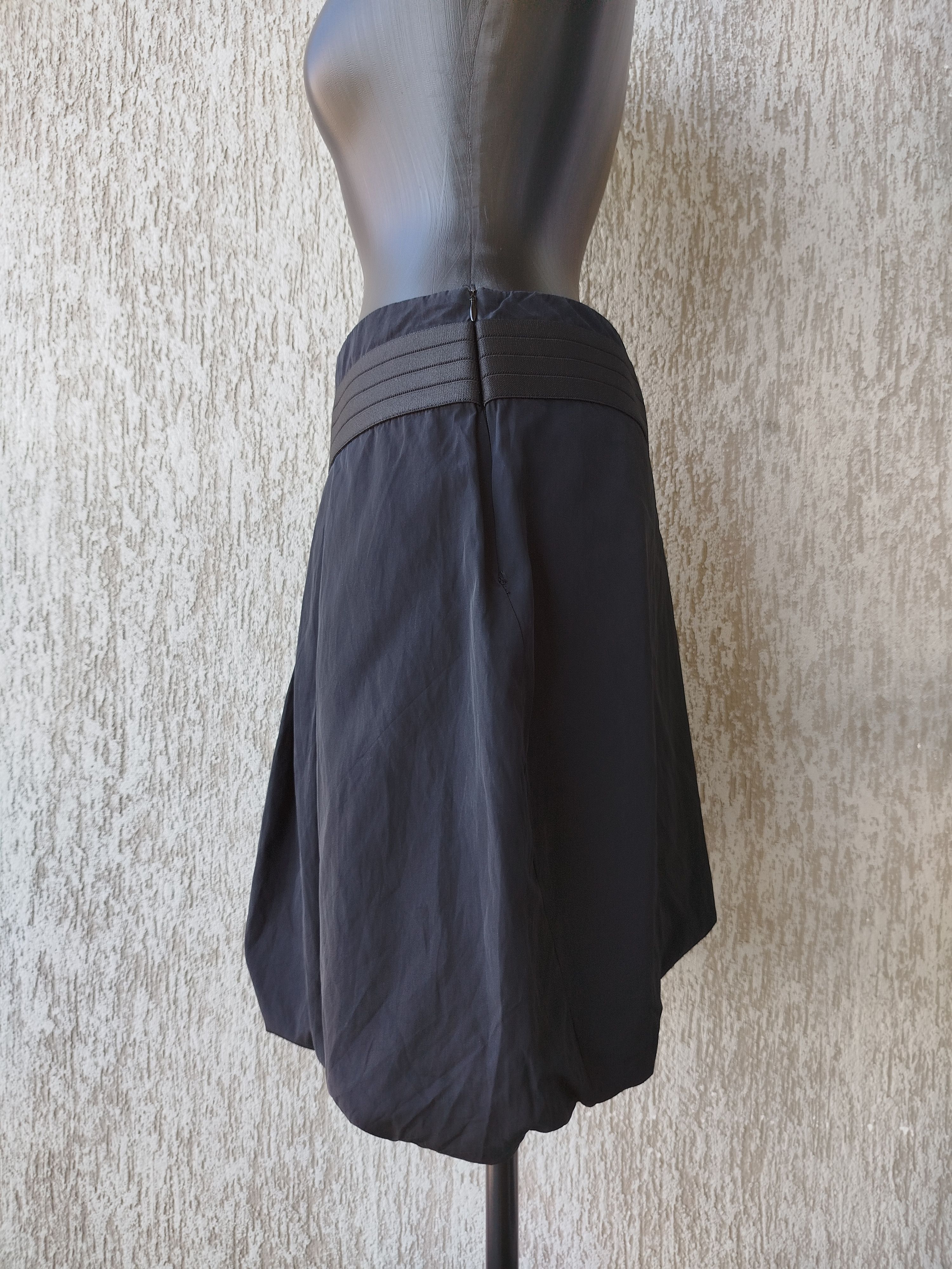 Sarah Pacini Balloon Skirt Lined Zip Cotton Blend Italy Size 2/M Size 28" / US 6 / IT 42 - 5 Thumbnail