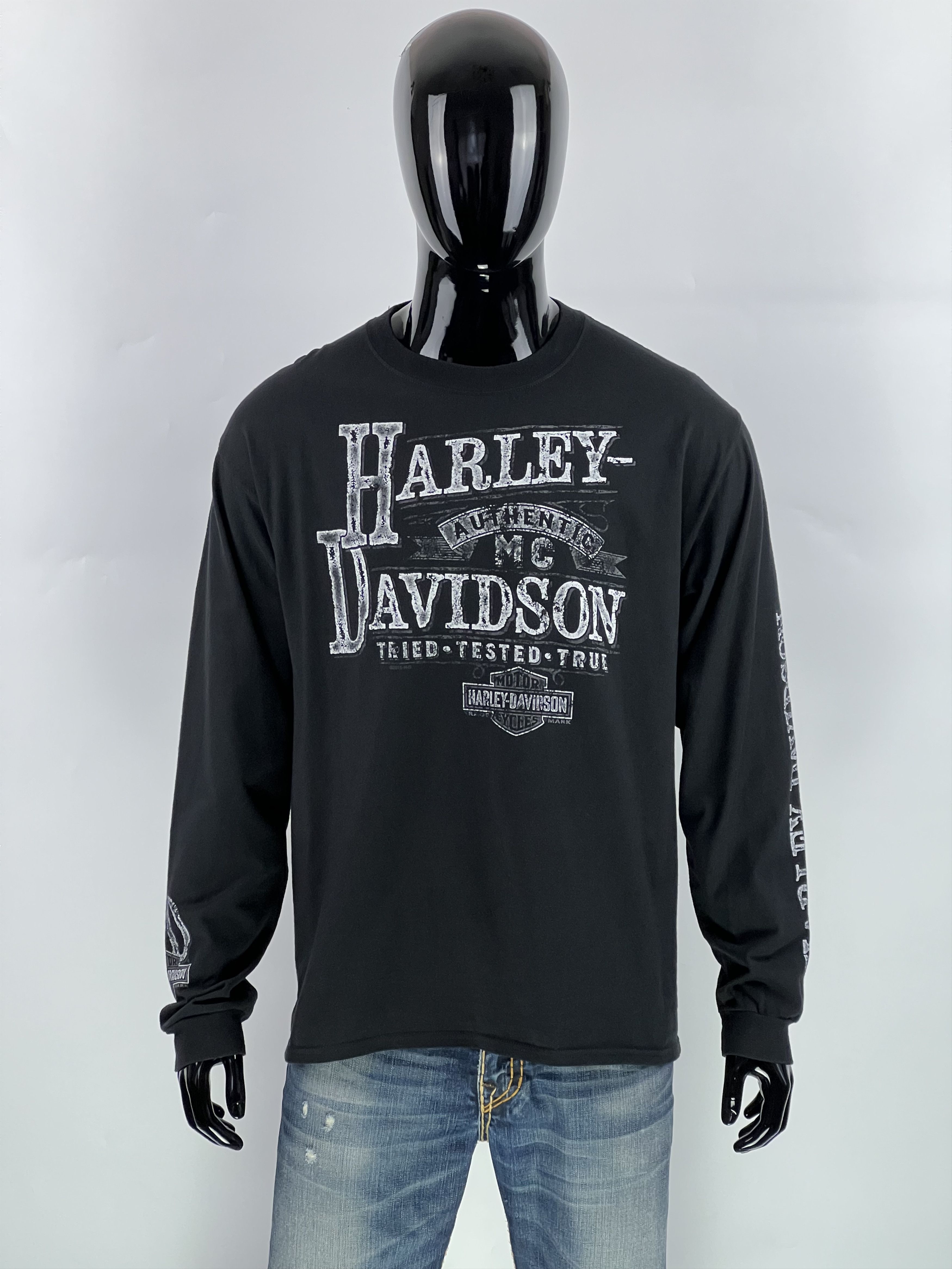 Harley Davidson × Streetwear 2015 Harley Davidson Long Sleeve T 