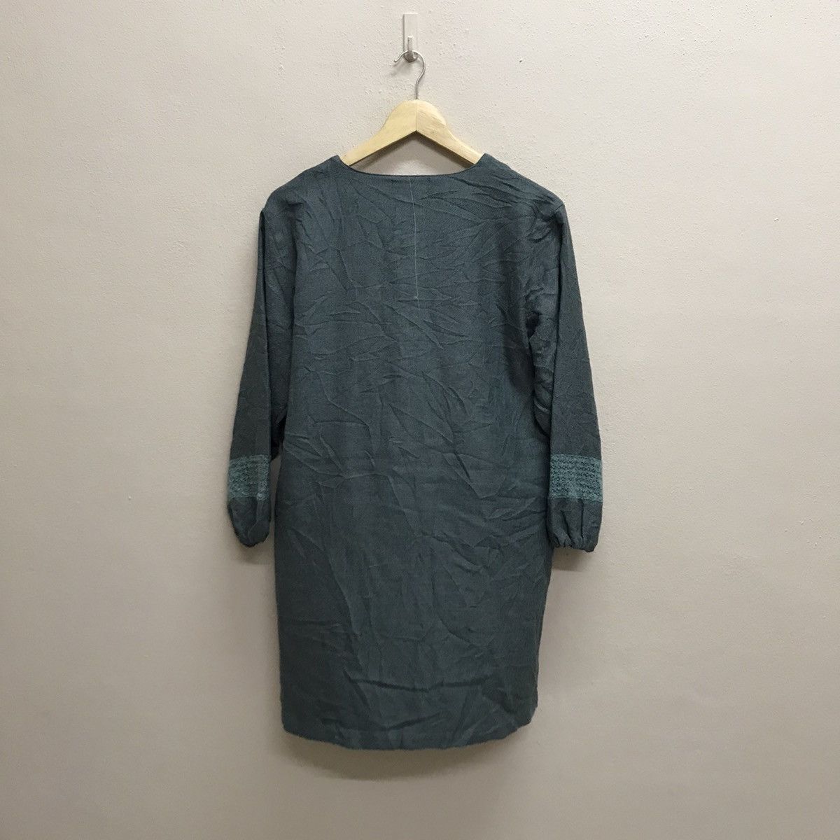Issey Miyake × Japanese Brand × Vintage Im Product Linen Button Up Open Colar Size M / US 6-8 / IT 42-44 - 14 Thumbnail