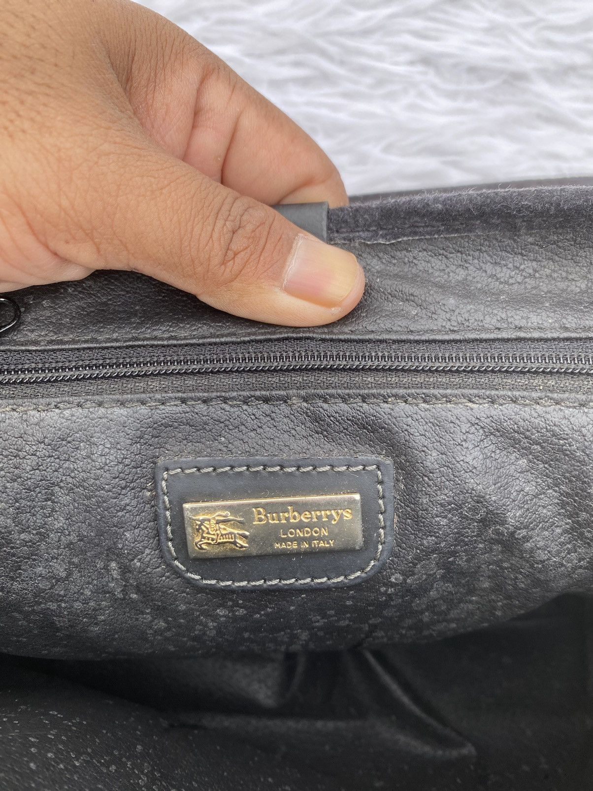 Burberry Rare Vintage 90s Burberry Nova Check Hand Bag Size ONE SIZE - 21 Thumbnail