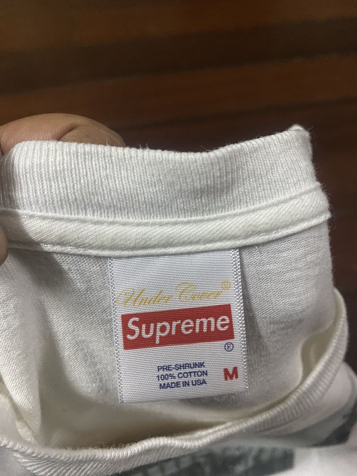 Undercover Fire 🔥 Public Enemy Undercover X Supreme white Tshirt Size US M / EU 48-50 / 2 - 8 Thumbnail