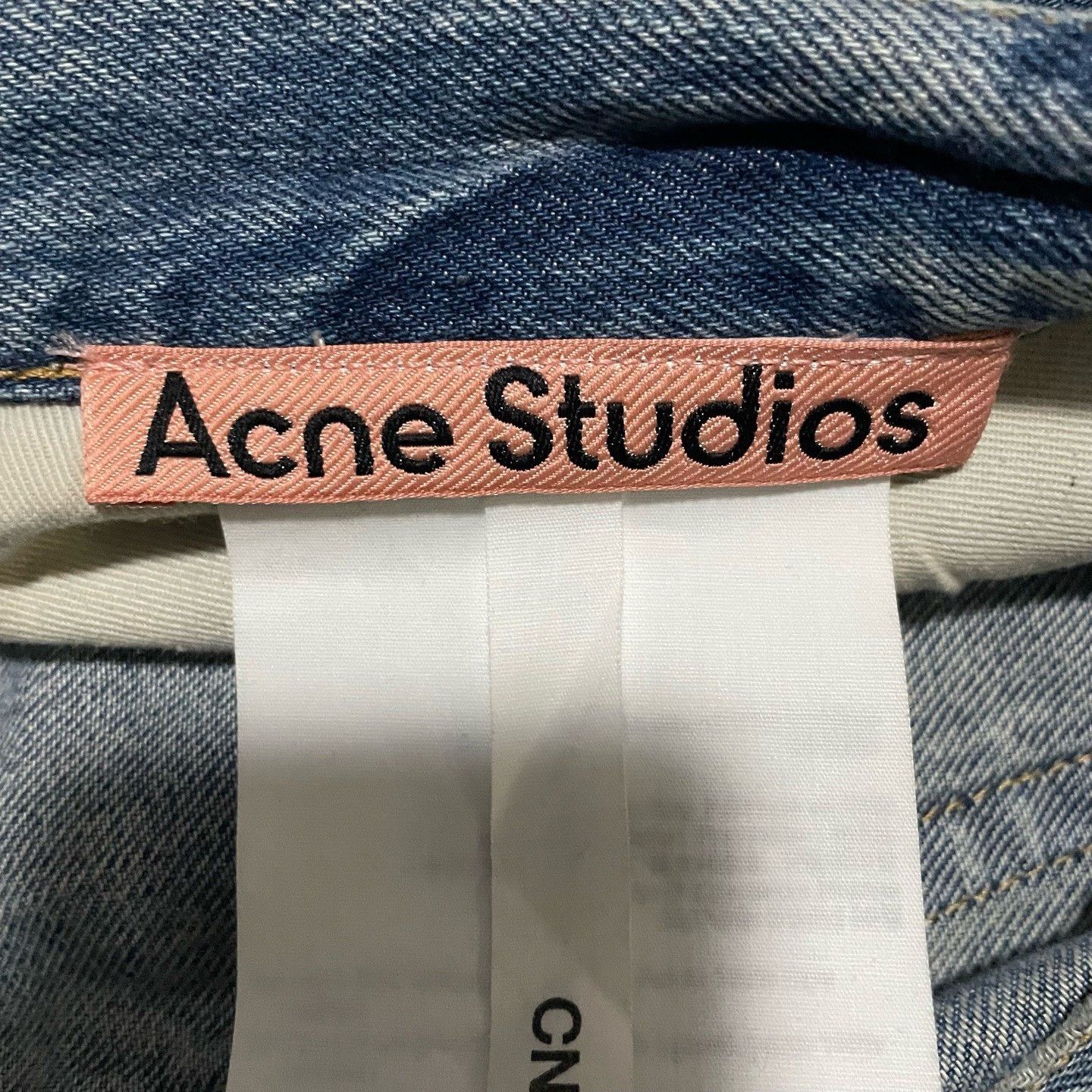 Acne Studios Acne Studios Washed Blue Splatter Jeans Size US 30 / EU 46 - 5 Thumbnail
