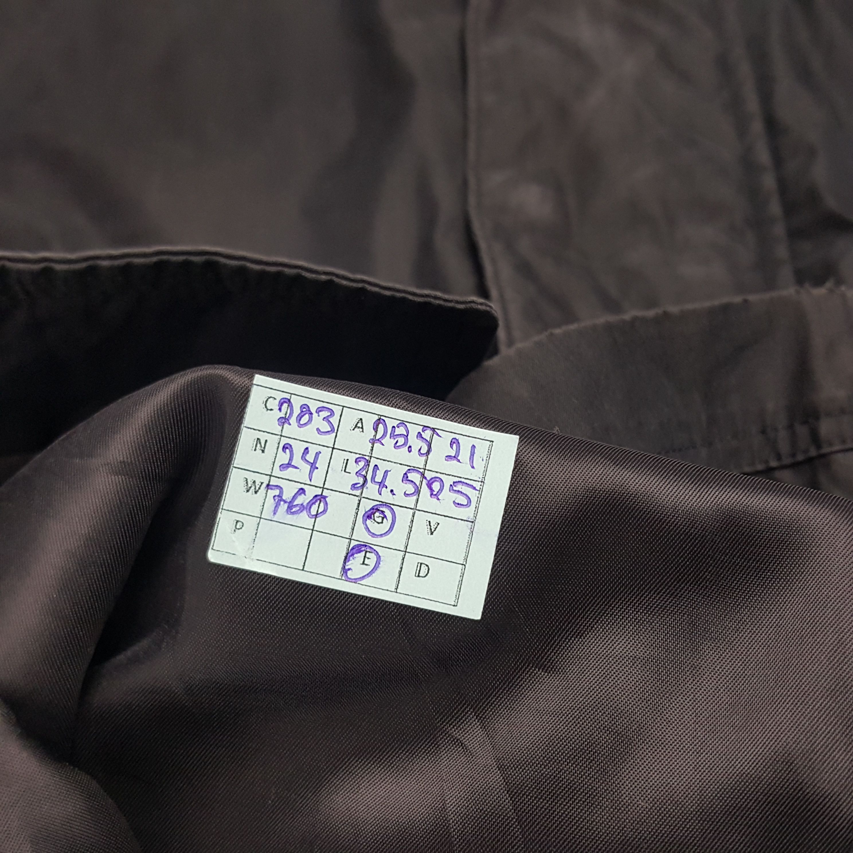 Burberry × Vintage Vintage Burberry London Custom Art Spellout Long Jacket Size US L / EU 52-54 / 3 - 5 Thumbnail