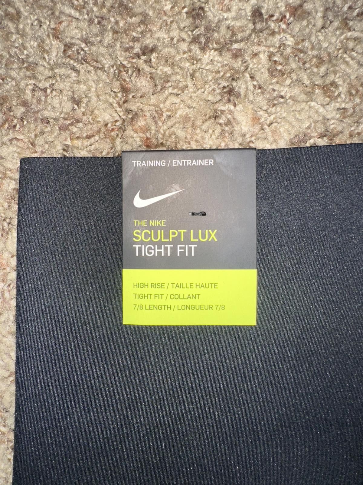 Nike Nike Womens Sculpt LUX Black Running Tight Size 28" / US 6 / IT 42 - 5 Thumbnail