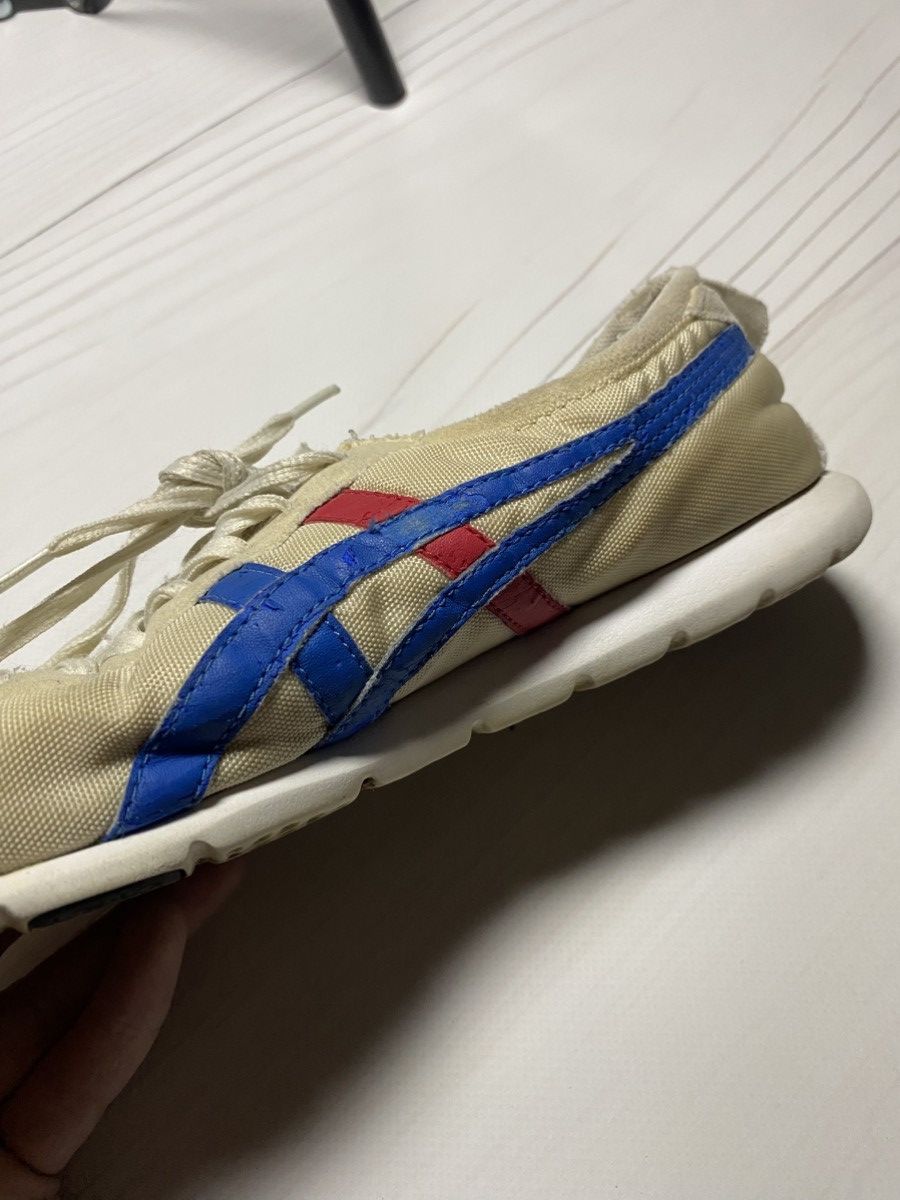 Japanese Brand × Onitsuka Tiger × Vintage Vintage Onitsuka Tiger Mexico 66 worn distressed sneakers Size US 6.5 / EU 39-40 - 13 Thumbnail
