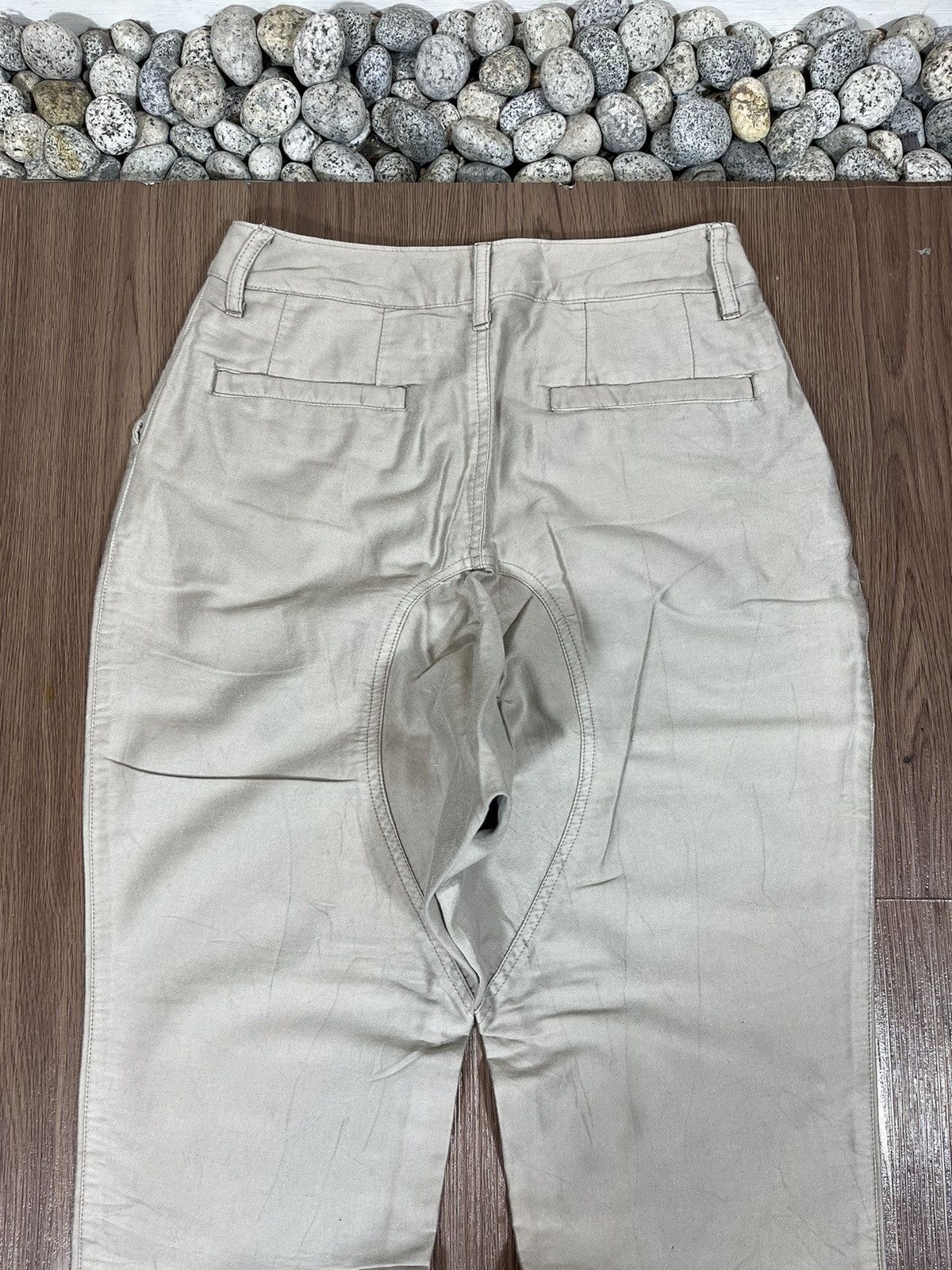 Yohji Yamamoto × gomme Gomme Ankle Pant / Hakama Drop Crotch Style Size US 27 - 4 Thumbnail