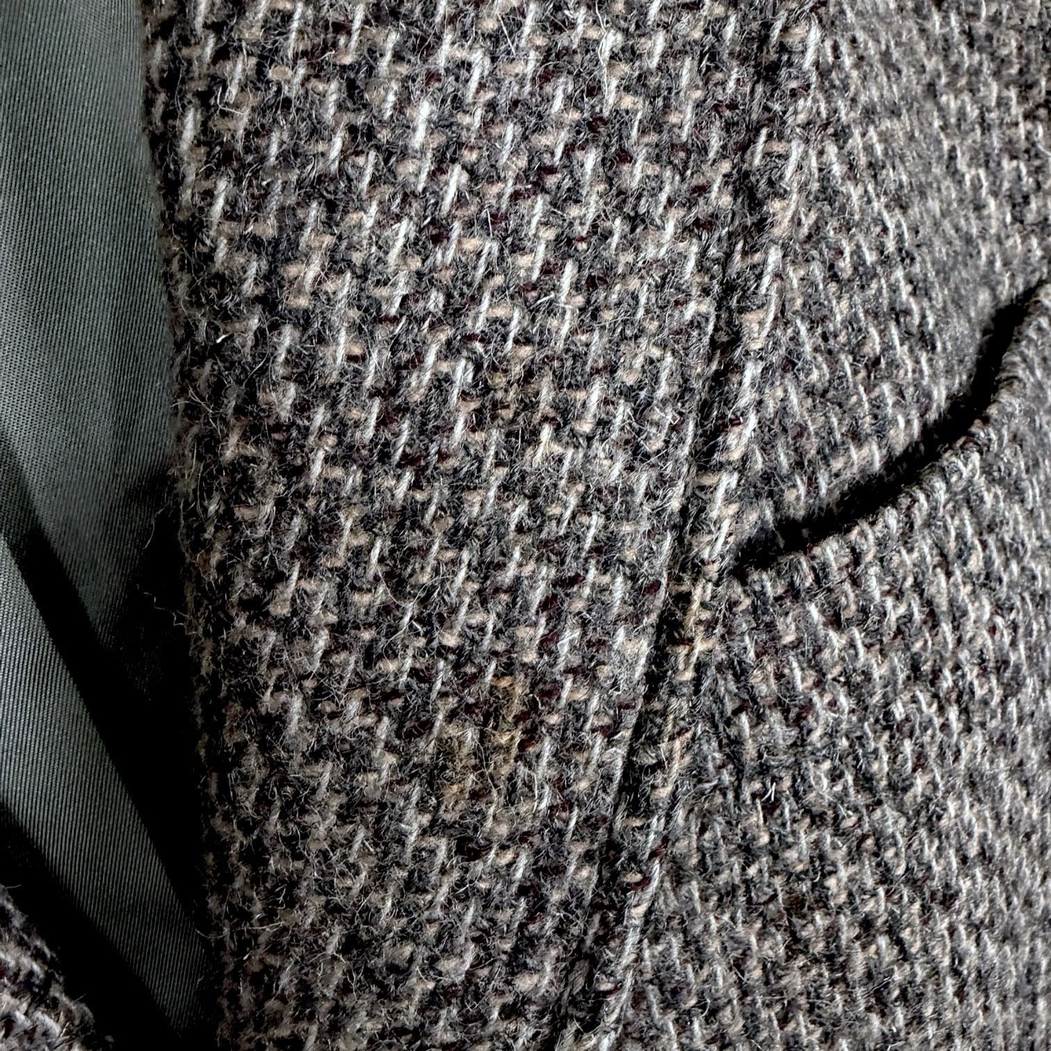 Cerruti 1881 Vintage Nino Cerruti Rue Royale Gray Tweed Blazer USA 42R Size 42R - 16 Thumbnail