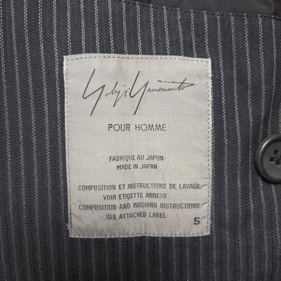 Yohji Yamamoto Yohji Yamamoto 1996SS Double Breasted Striped Jacket Size US S / EU 44-46 / 1 - 5 Thumbnail