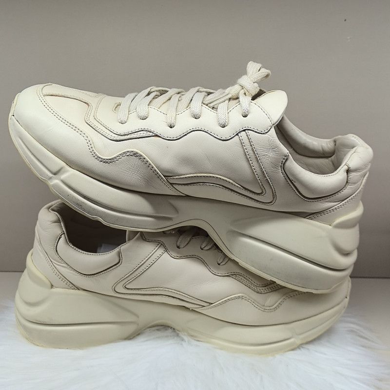 Gucci Gucci Rhyton Logo Low-Top Dad Shoes - Size US 8 / EU 41 - 7 Thumbnail