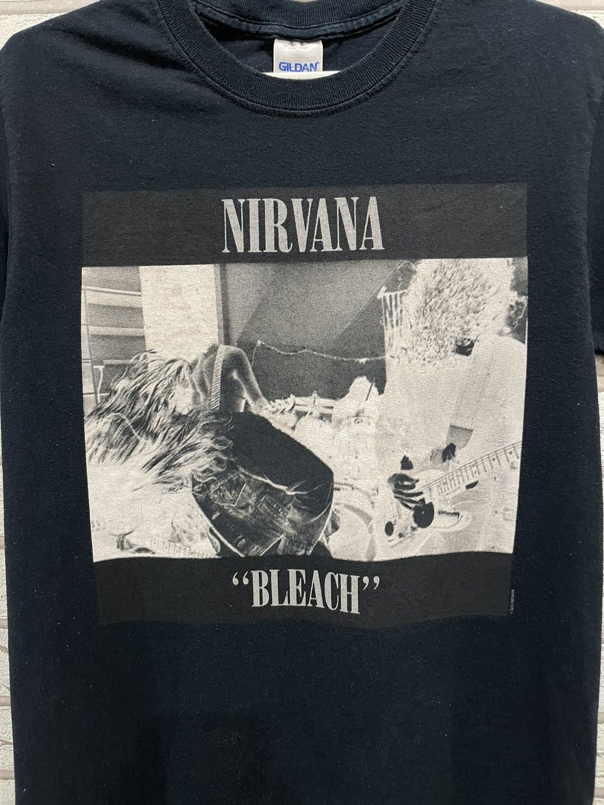 Band Tees × Vintage Rare Vintage Nirvana Bleach Tee Sub Pop Kurt Cobain T-shirt Size US S / EU 44-46 / 1 - 4 Thumbnail