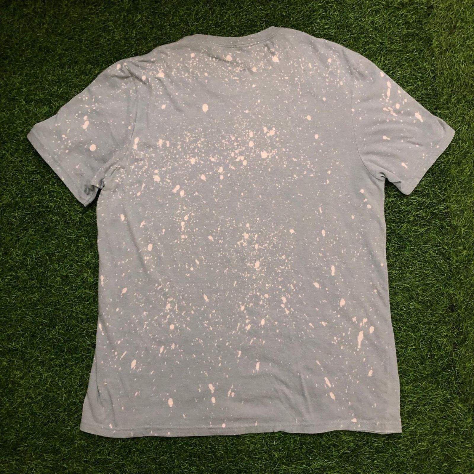 Other Blue Splatter Naughty/Nice Christmas Graphic Quote Tee Size L / US 10 / IT 46 - 2 Thumbnail
