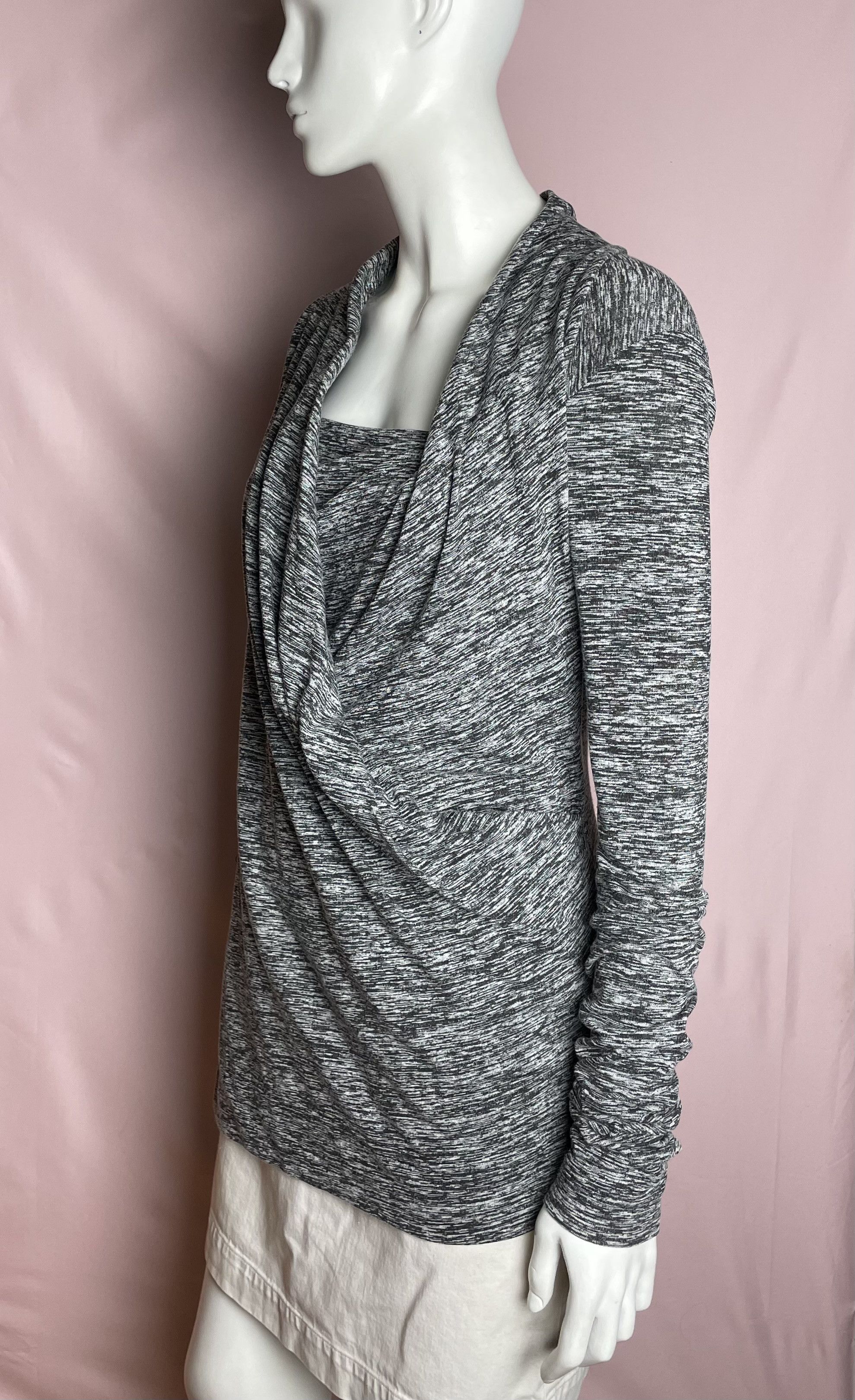 Vivienne Westwood Vivienne Westwood Anglomania Cotton Knit Grey Top Sweater Size XL / US 12-14 / IT 48-50 - 2 Thumbnail