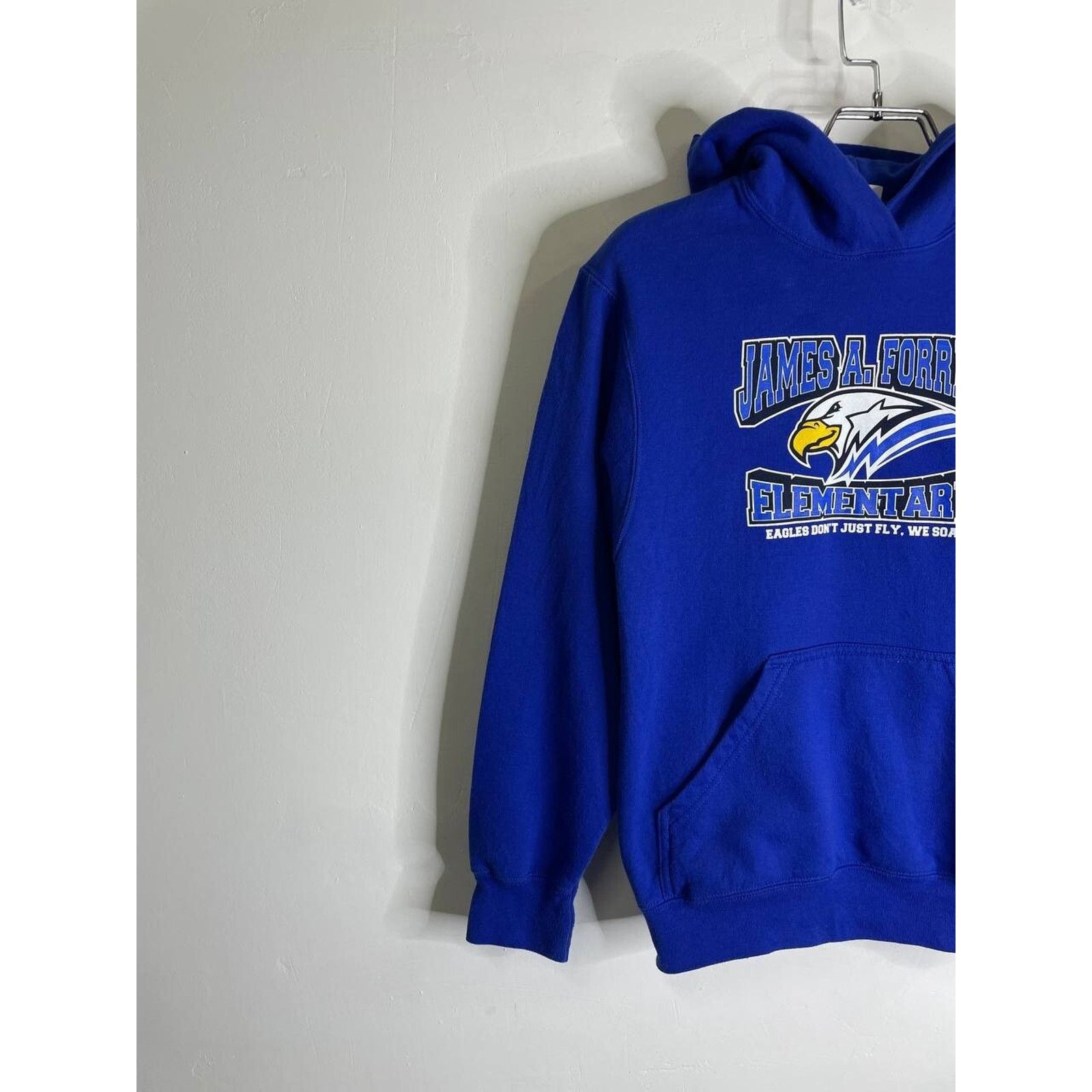 Vintage Vintage James A. Forrest Elementary Hoodie Blue Youth L Size US XXS / EU 40 - 5 Thumbnail