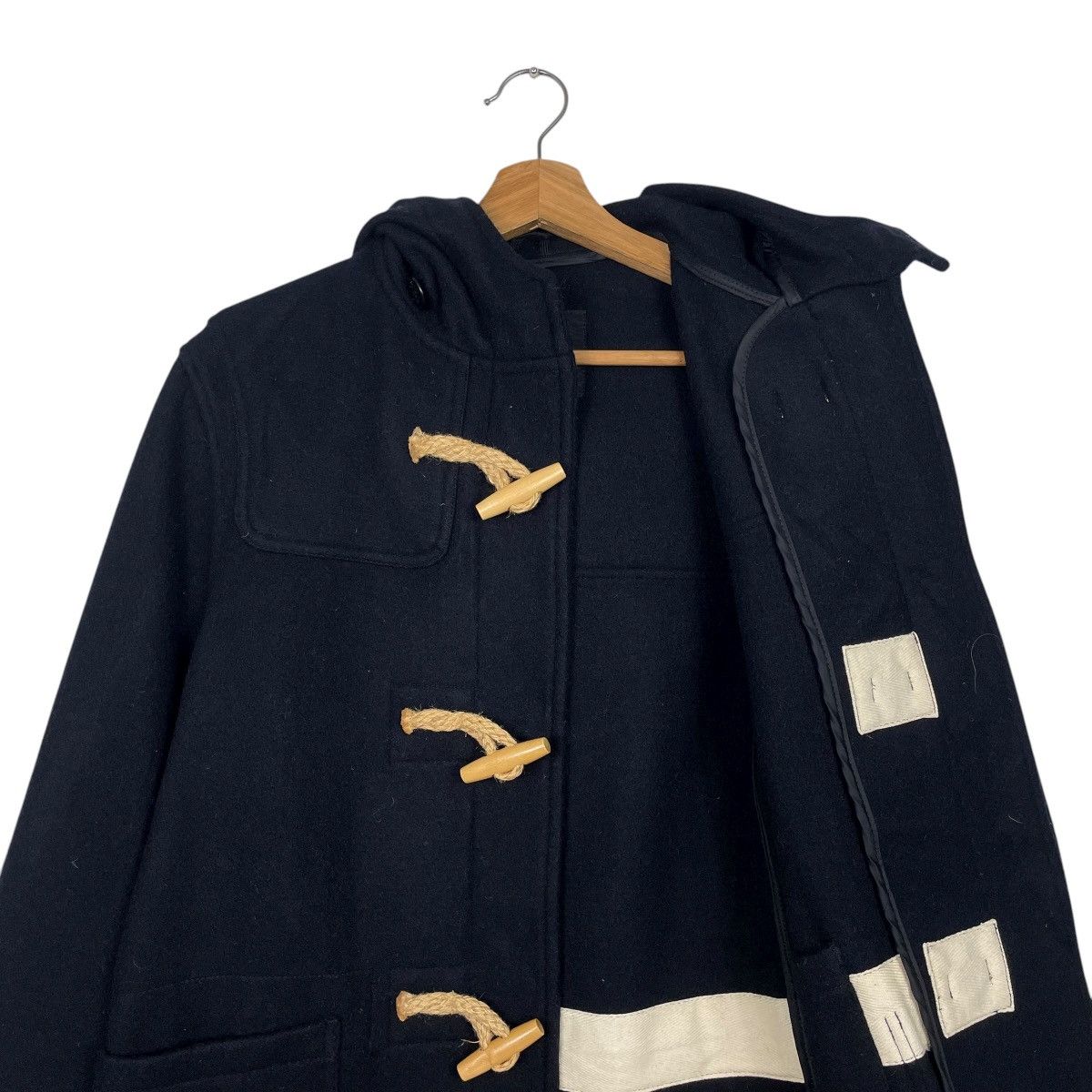 Fidelity Fidelity Gerald & Stewart Hooded Wool Duffle Jacket Size US M / EU 48-50 / 2 - 11 Thumbnail