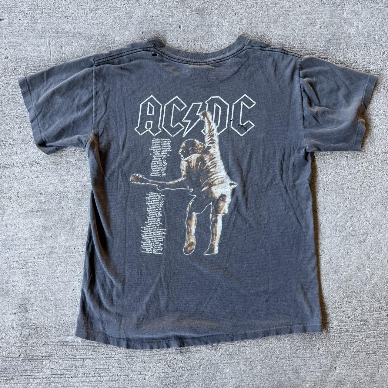 Band Tees × Vintage 90s AC/DC Stiff upper lip band tee Size US M / EU 48-50 / 2 - 3 Thumbnail