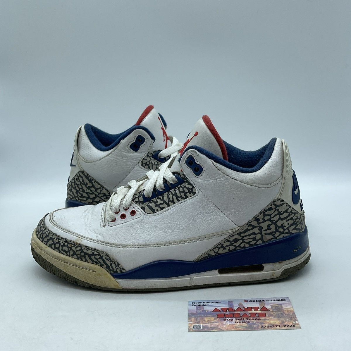 Jordan Brand Air Jordan 3 true blue Size US 8 / EU 41 - 1 Thumbnail