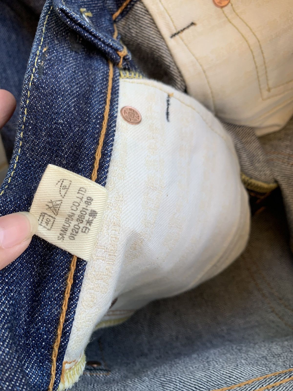 Samurai Jeans Vintage Samurai s510xx 19oz Selvedged Denim Jeans pants Size US 29 - 5 Thumbnail