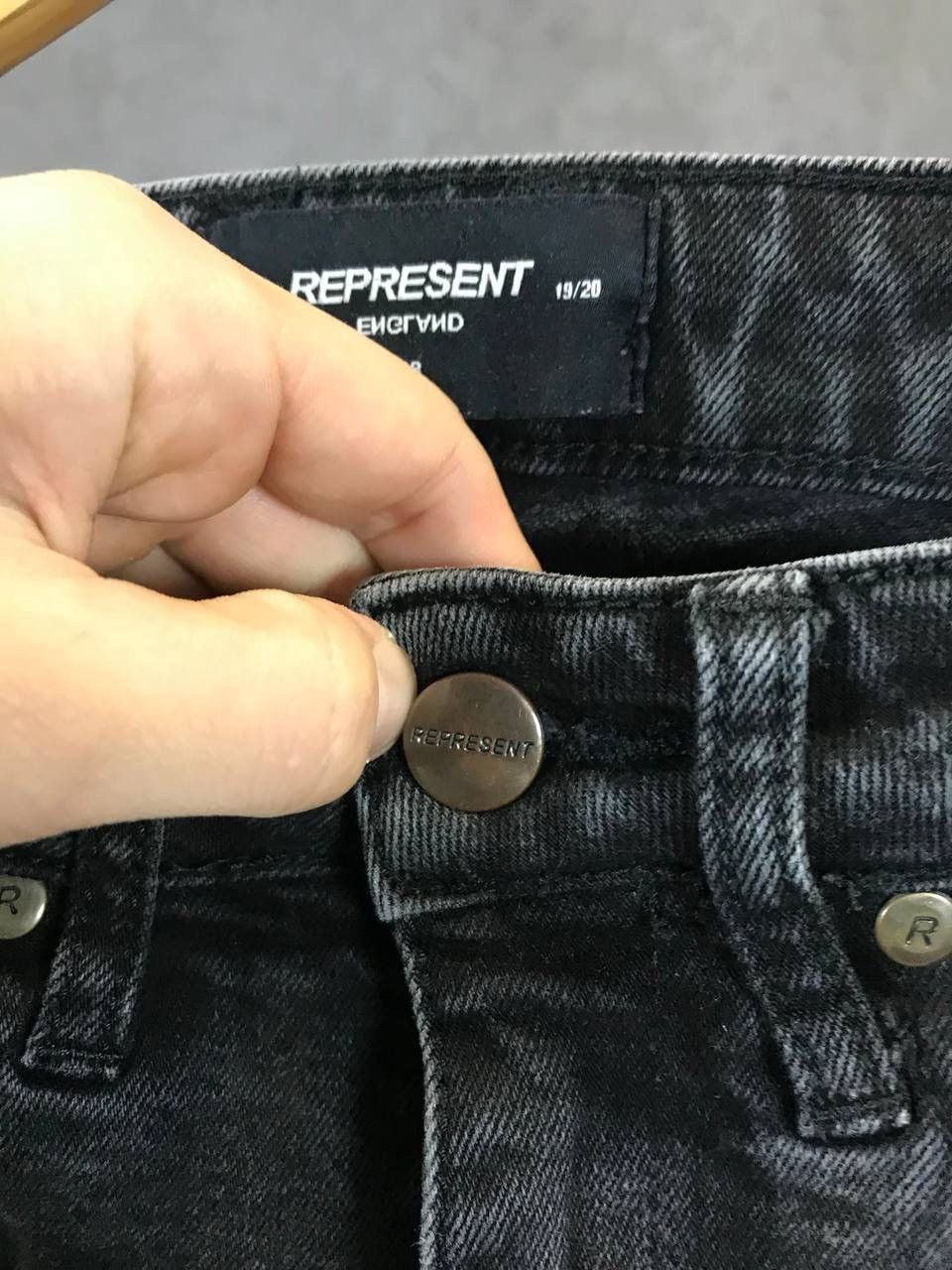 Represent Clo. Represent distressed biker jeans Size US 27 - 6 Thumbnail