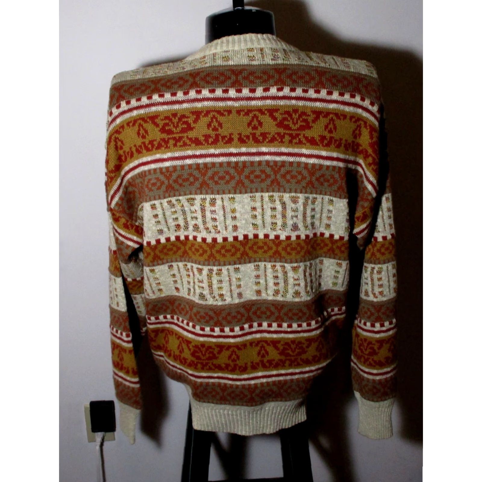 Vintage The ITALIAN SWEATER Sweater Men's XL Tan Brown Size US XL / EU 56 / 4 - 5 Thumbnail