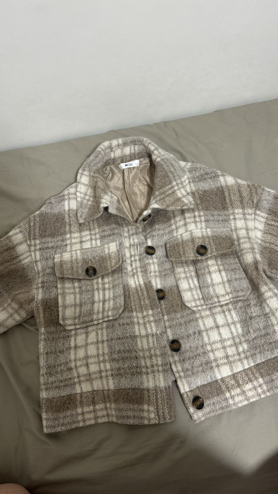 Japanese Brand WEGO Plush Jacket Size S / US 4 / IT 40 - 2 Thumbnail
