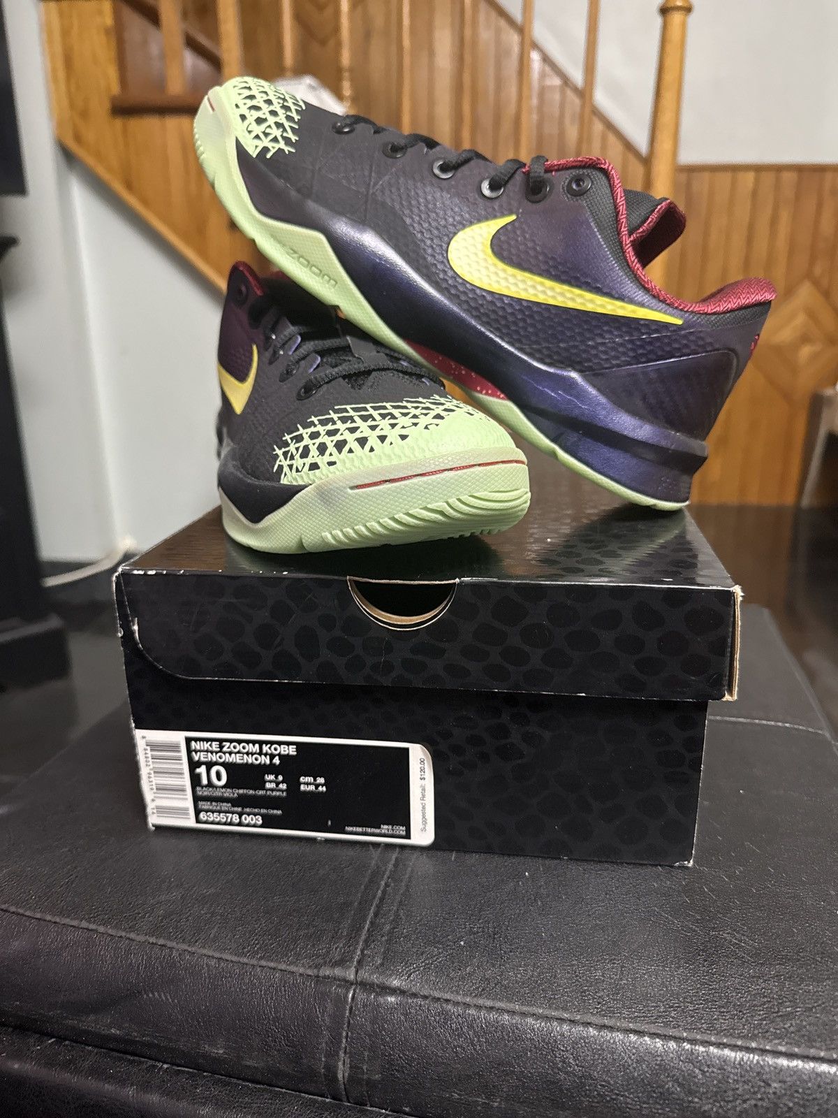 Nike Nike Zoom Kobe Venomenon 4 sz10 ds glow in the dark Size US 10 / EU 43 - 1 Thumbnail
